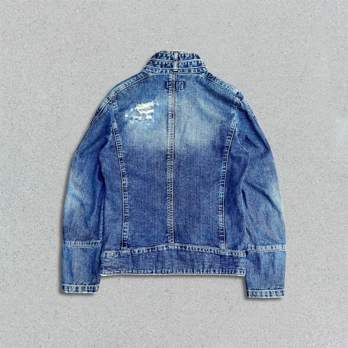 Tornado Mart ARCHIVAL TORNADO MART DISTRESSED BIKER JACKET Size US M / EU 48-50 / 2 - 4 Thumbnail