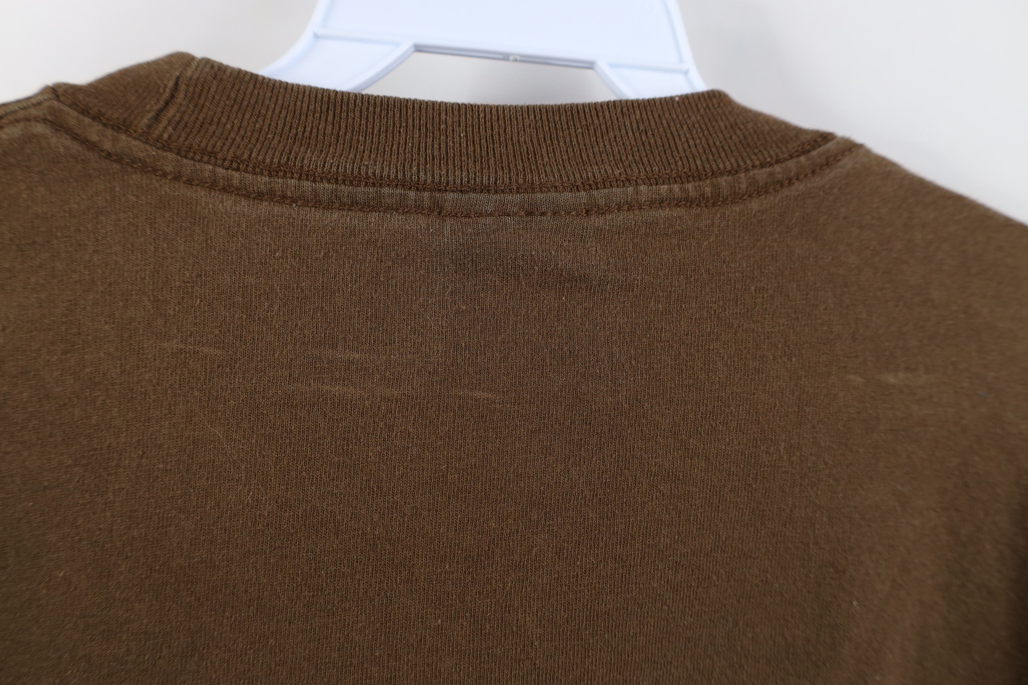 Vintage Vintage 90s Y2K Green State University Long Sleeve T-Shirt Size US M / EU 48-50 / 2 - 11 Thumbnail
