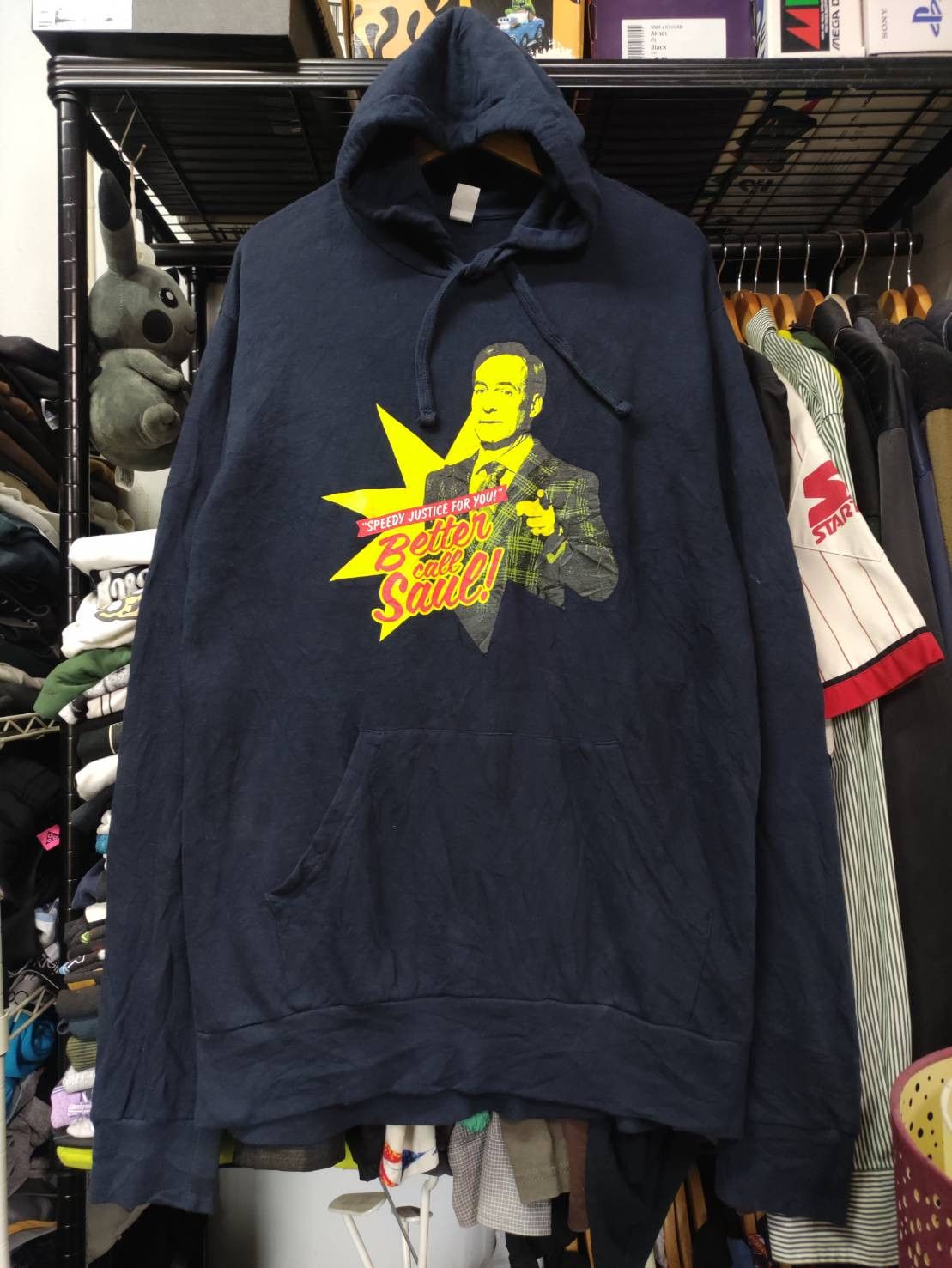 Next Level Apparel Better Call Saul " Speedy Justice For You " Hoodie Size US L / EU 52-54 / 3 - 2 Thumbnail