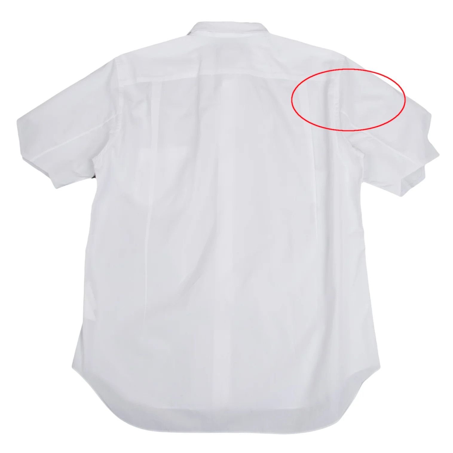 Comme des Garcons Homme Plus Cut Sleeve Shirt in White Size S Size US S / EU 44-46 / 1 - 13 Thumbnail
