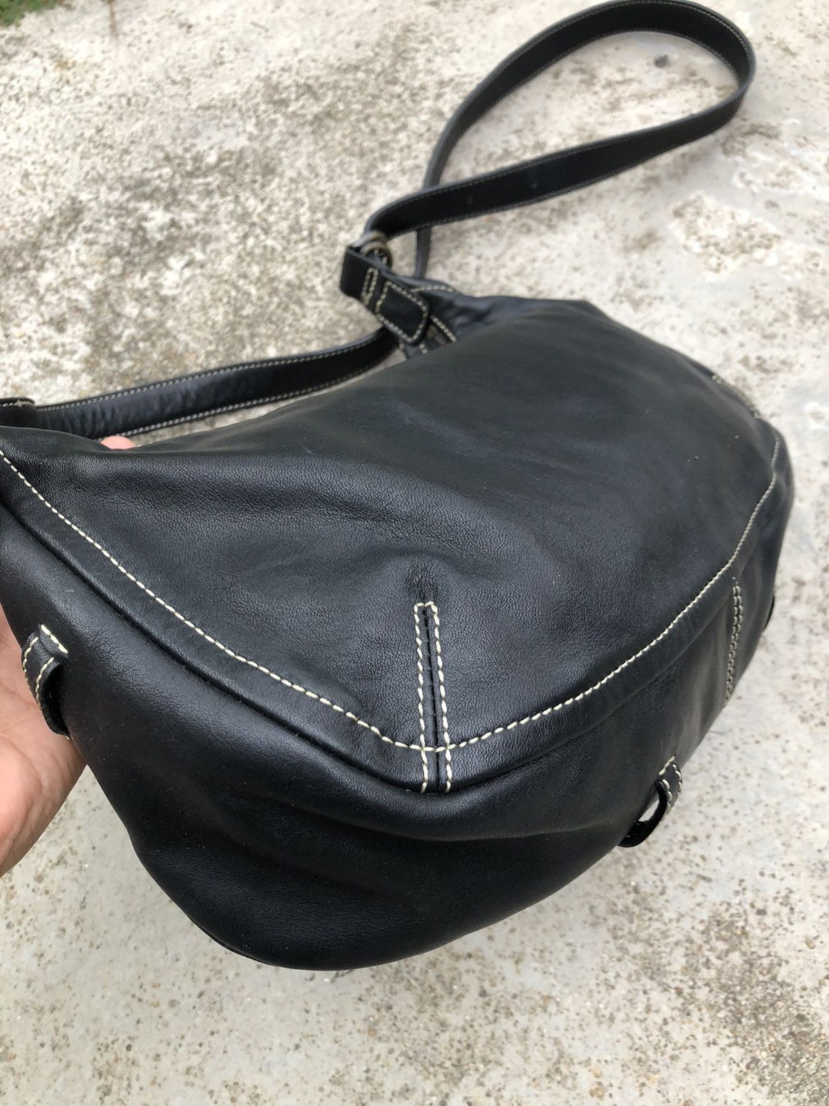 Leather JAPANESSE SAZABY LEATHER CROSSBODY SLINGBAG Size ONE SIZE - 9 Thumbnail