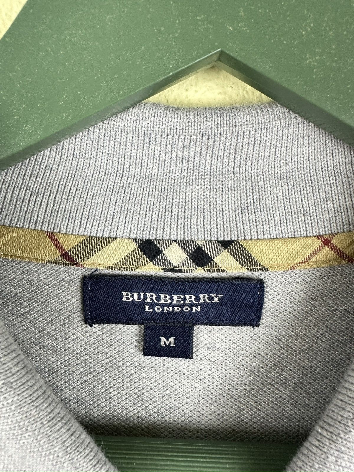 Burberry Burberry London Novacheck Polo Tee A186 Size US M / EU 48-50 / 2 - 7 Thumbnail