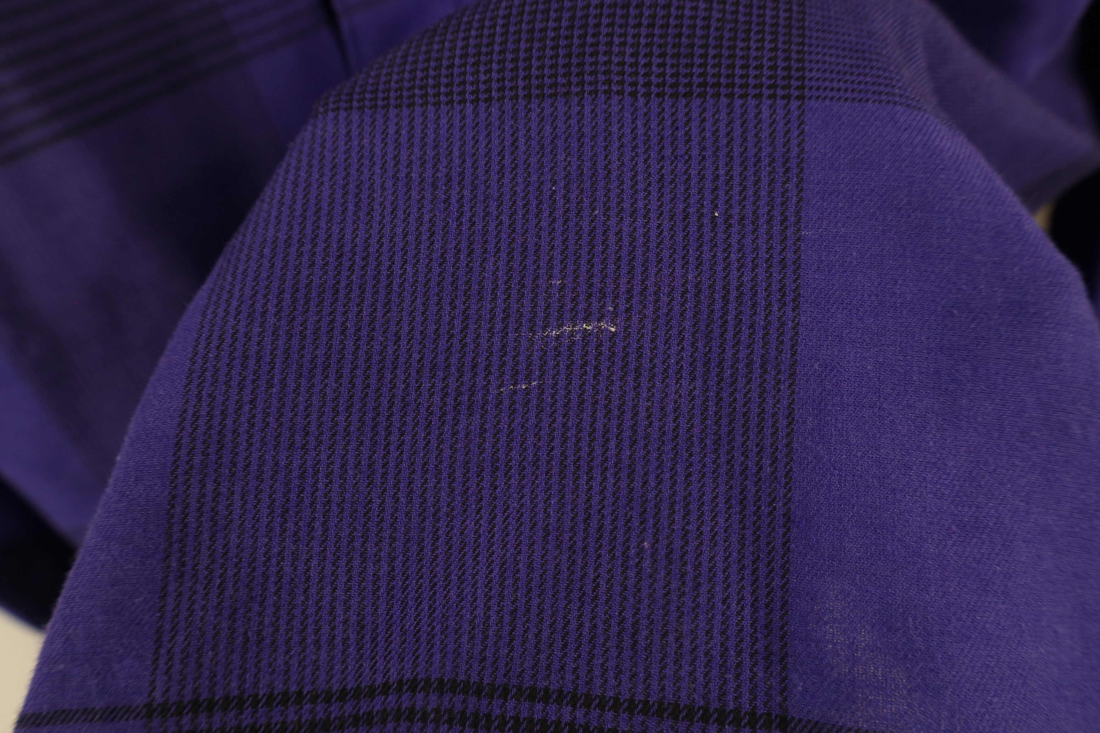 Vintage Vintage 90s Streetwear Flannel Button Down Shirt Purple Size US XL / EU 56 / 4 - 6 Thumbnail