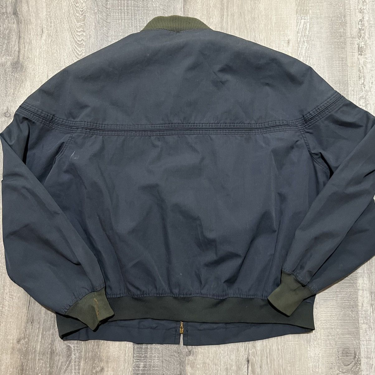 JCPenney × Vintage VTG 80s Air Force Ghost Squadron Military Bomber Jacket Size US XL / EU 56 / 4 - 3 Thumbnail