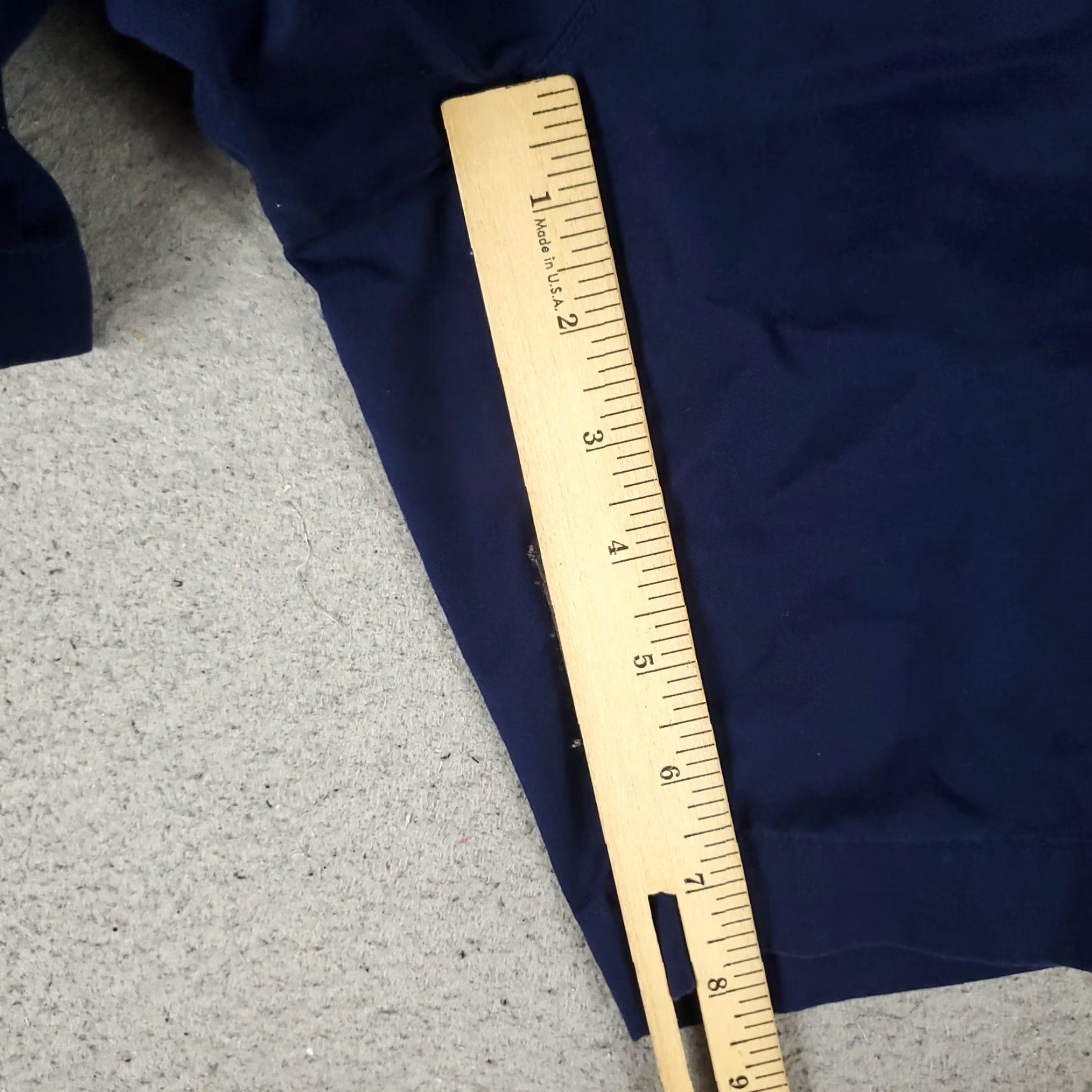 Ralph Lauren Ralph Lauren Chino Shorts Mens Size 38 Navy Blue Casual Pleated Size US 38 / EU 54 - 6 Thumbnail