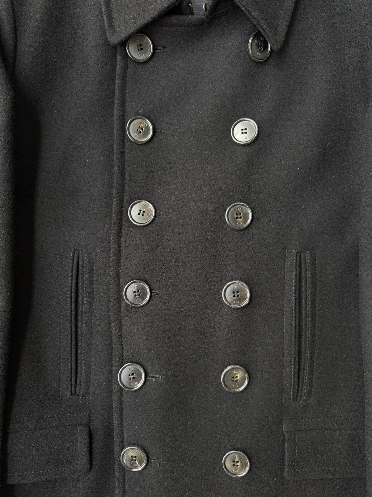 Dior Dior Homme AW06 12 Button Double Breasted Wool Cashmere Coat Size US M / EU 48-50 / 2 - 3 Thumbnail