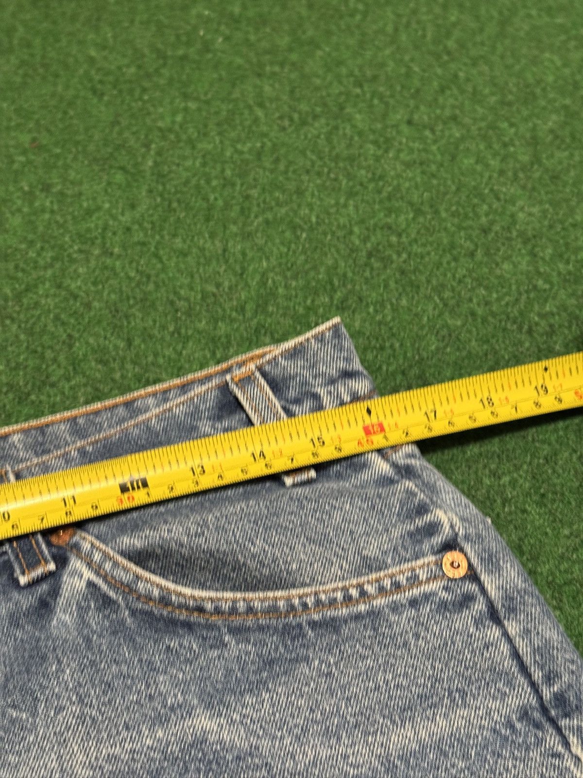 Levi's Vintage Clothing Levis 550 32x32 Relaxed Wide Leg Vintage 90s Grunge Jeans Size US 32 / EU 48 - 6 Thumbnail