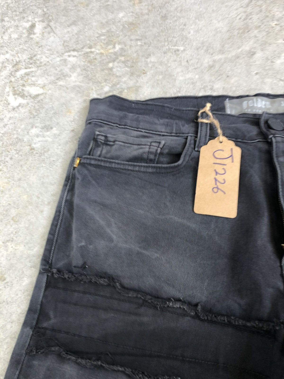 Japanese Brand Golden Flared Jeans Boro Patchwork Distressed Size US 34 / EU 50 - 13 Thumbnail