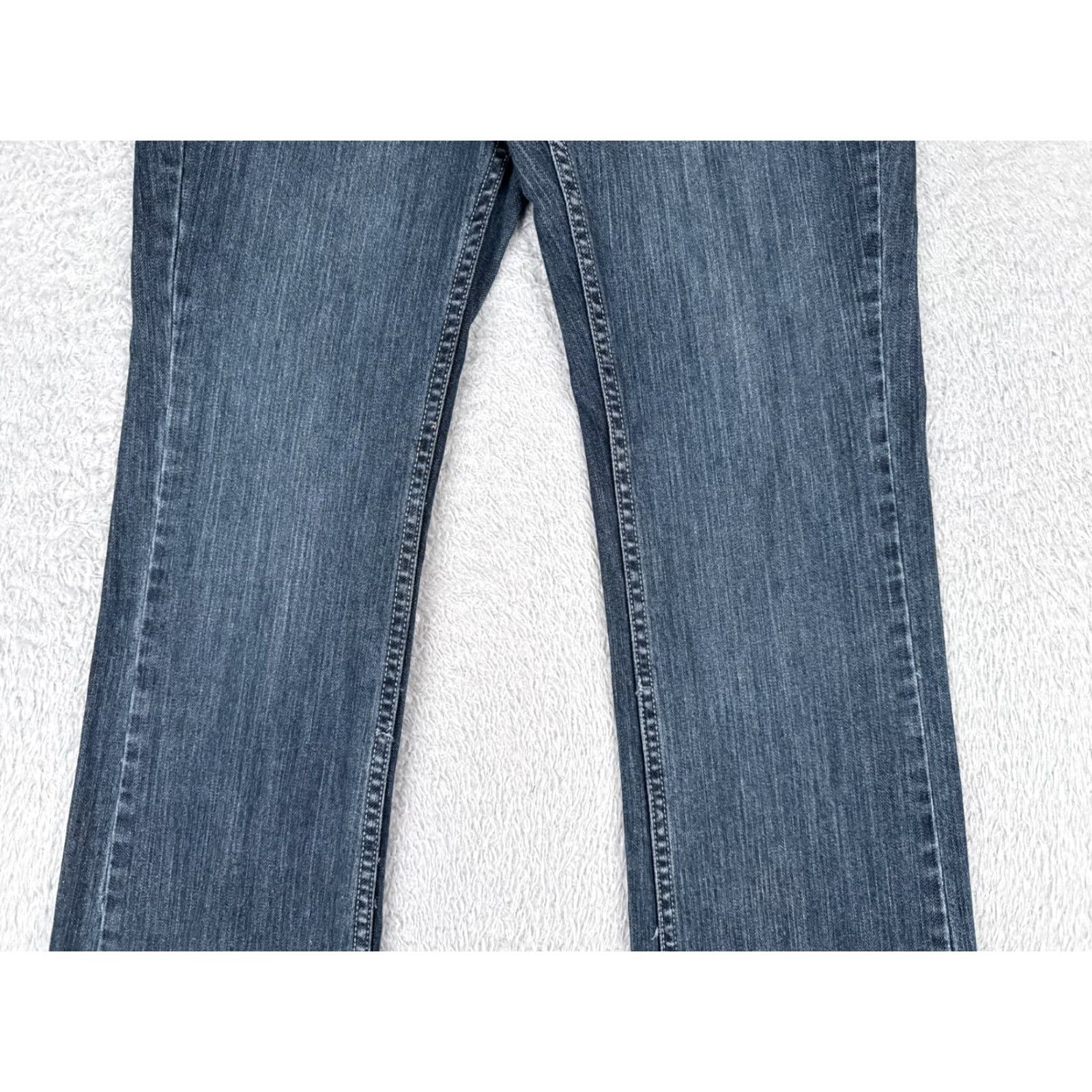 Merona VINTAGE Merona Women's Jeans Bootcut Low Rise 30x31 Denim Cotton Blend Blue 90s Womens Size 30" / US 8 / IT 44 - 3 Thumbnail