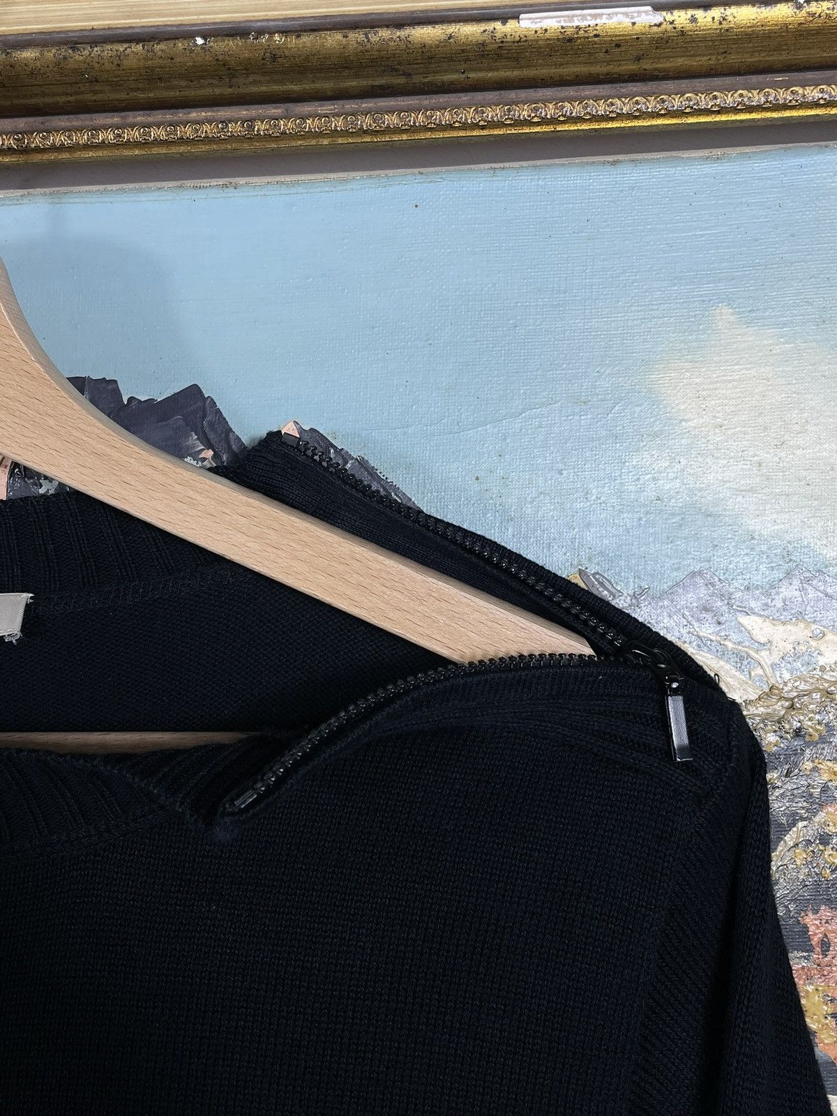 Burberry × Designer Burberry Black Jumper Sweater Knitwear Pull Old Money Luxury Size S / US 4 / IT 40 - 7 Thumbnail
