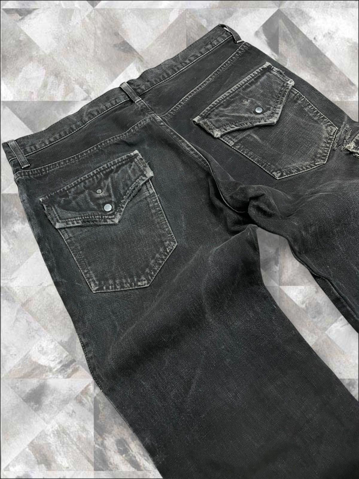 ABAHOUSE Vintage 1990s Japan Designer Abahouse Distressed Denim Size US 32 / EU 48 - 16 Thumbnail