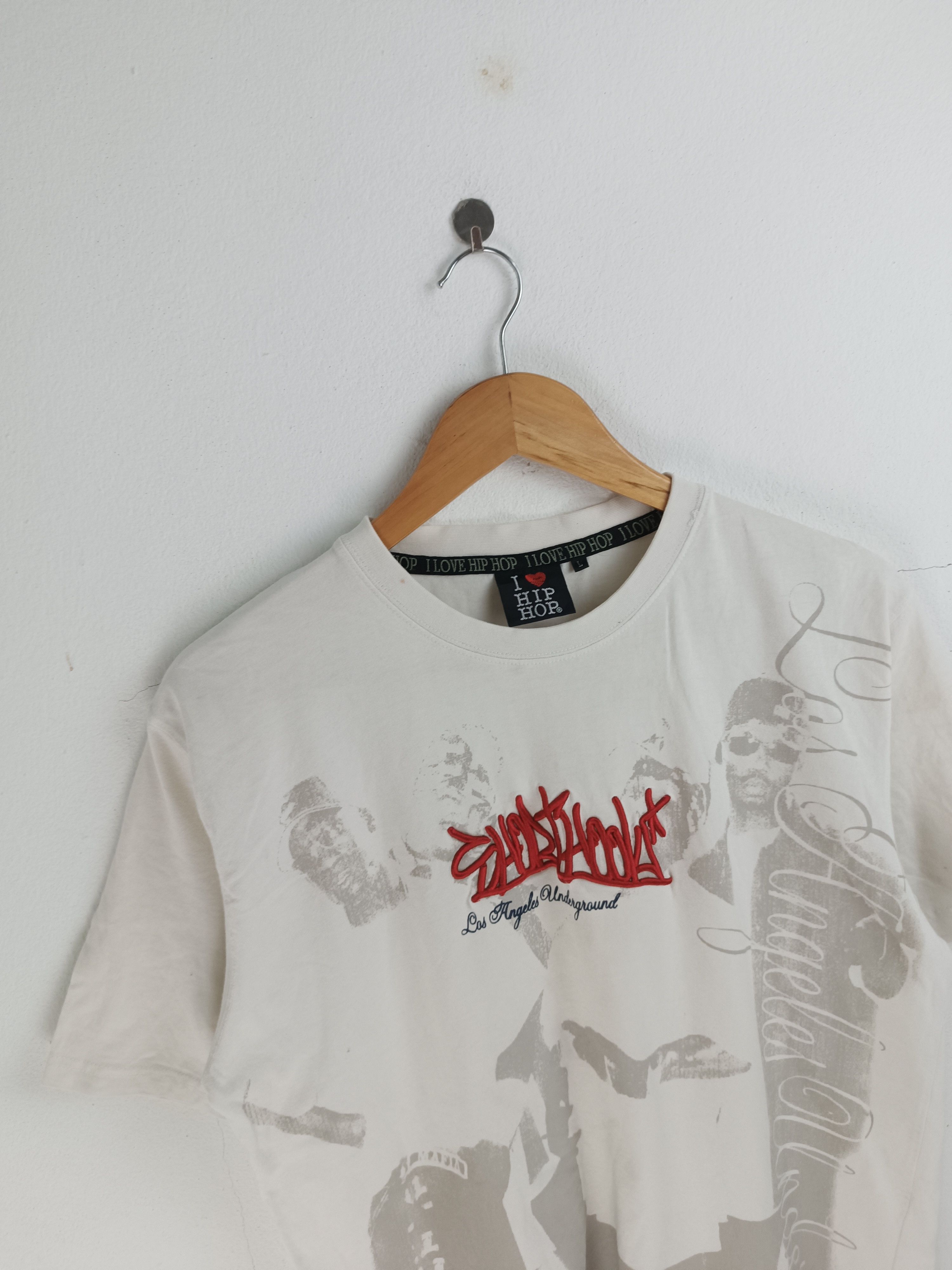 Rap Tees VINTAGE 2000s LOS ANGELES LA RAP HIP HOP STYLE Y2K TUPAC Size US L / EU 52-54 / 3 - 5 Thumbnail