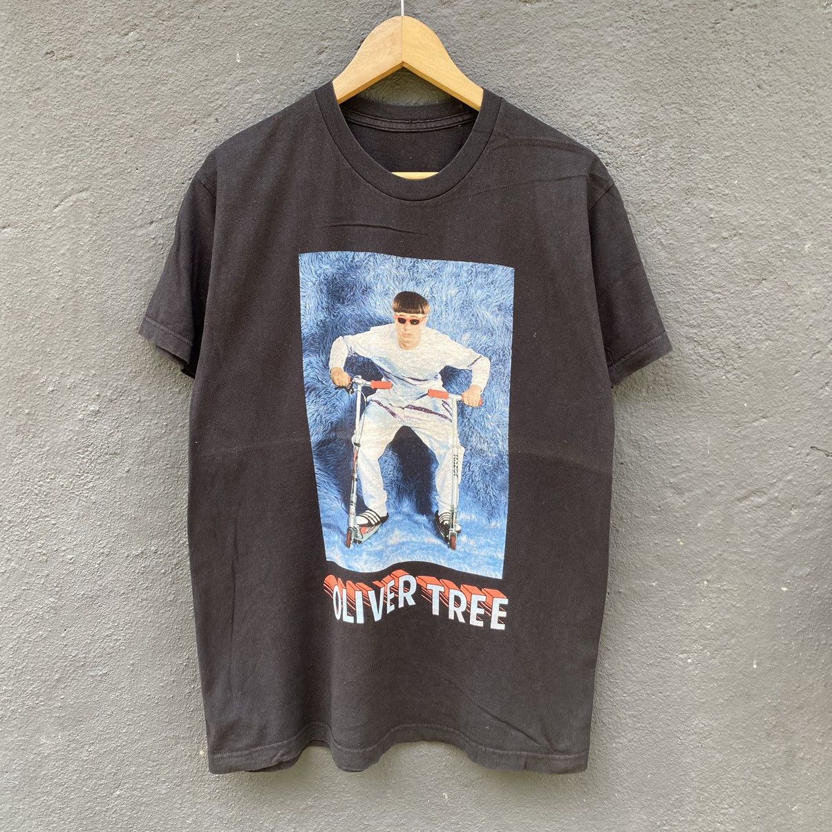 Rap Tees Faded Oliver Tree American Singer ERD GRUNGE THRASHED TEE Size US L / EU 52-54 / 3 - 1 Thumbnail