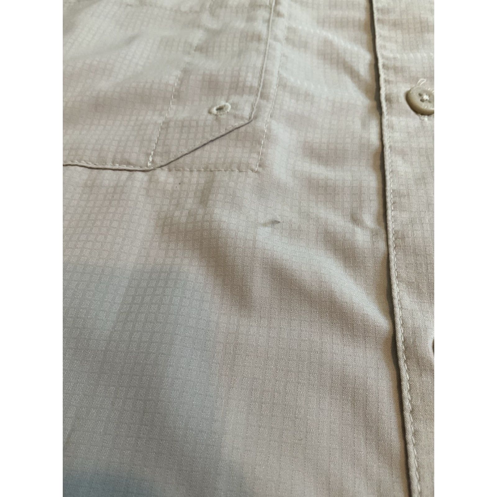 Vintage Columbia PFG Vented Fishing Shirt Short Sleeve Men's Large Yellow Shirt Size US L / EU 52-54 / 3 - 4 Thumbnail