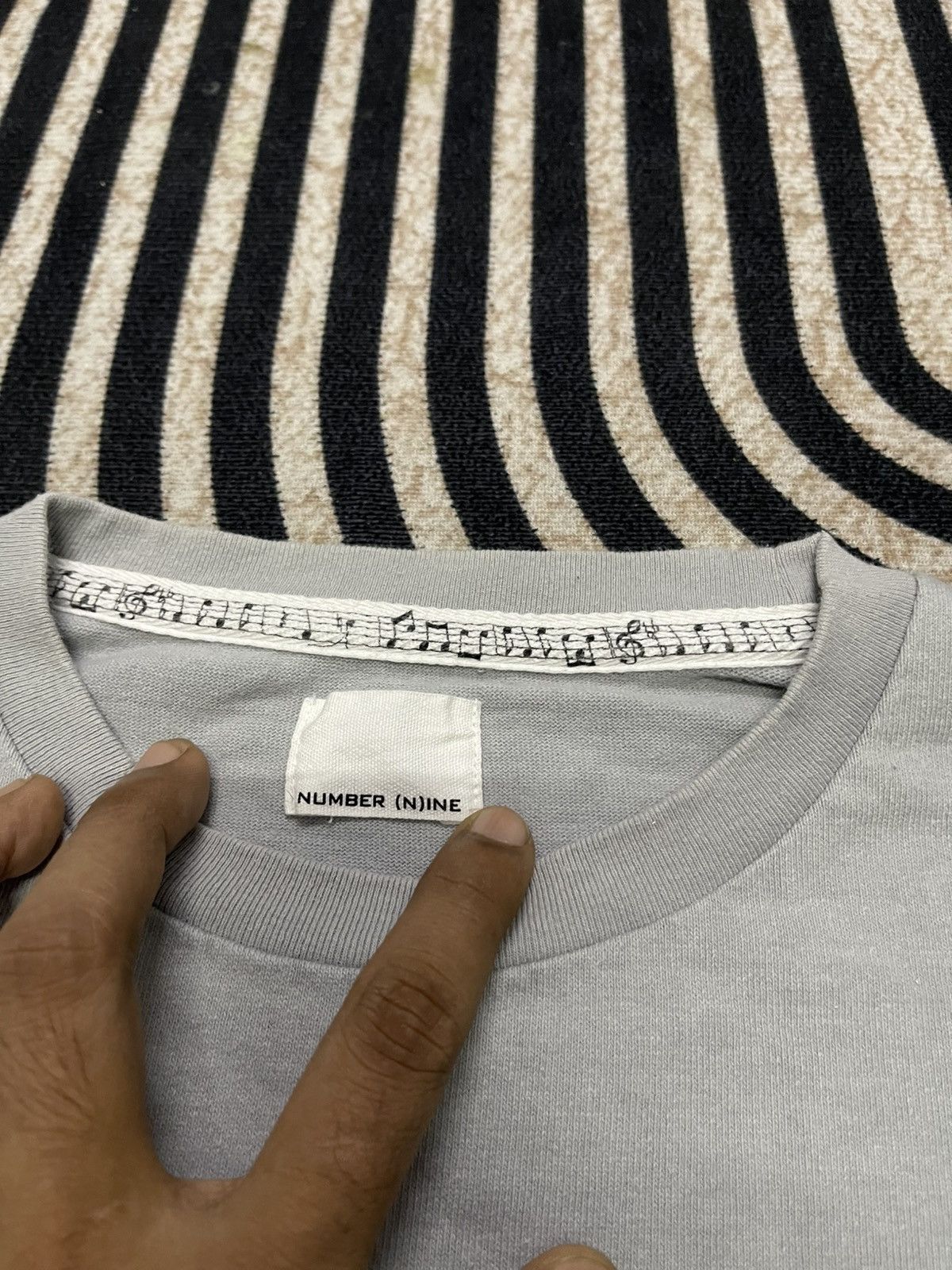 Number (N)ine 2000s NUMBER (N)INE PLAIN TSHIRT NICE DESIGN Size US L / EU 52-54 / 3 - 7 Thumbnail