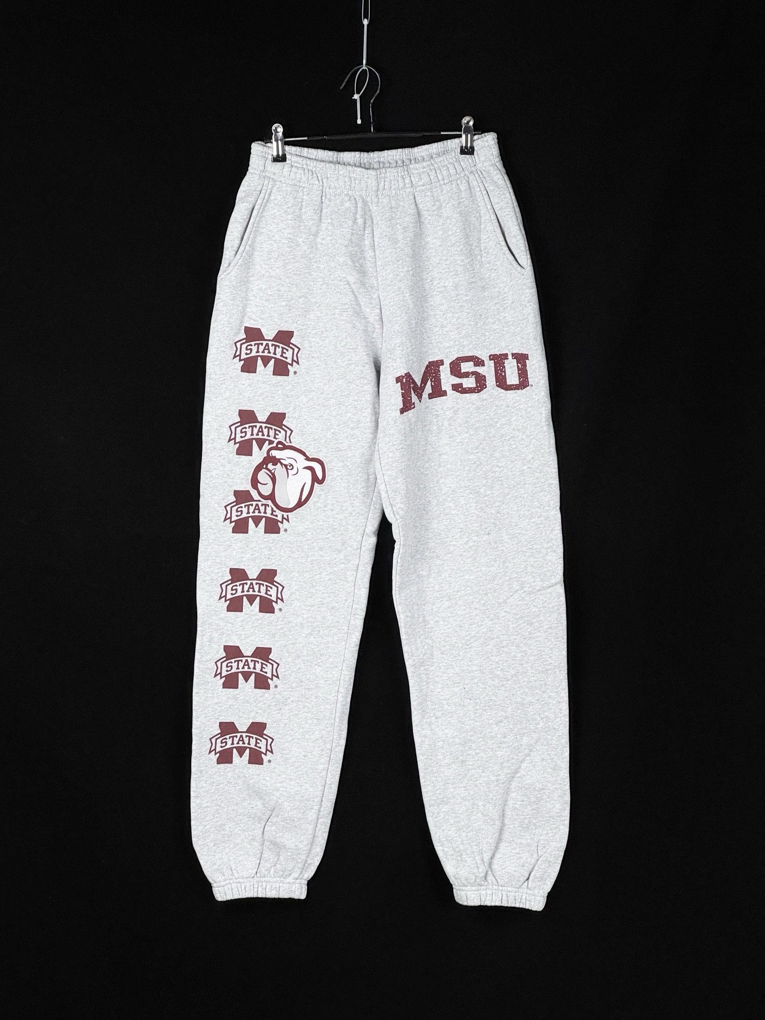 Mitchell & Ness × Travis Scott Mississippi State Bulldogs Classic Sweatpants Size US 32 / EU 48 - 1 Thumbnail