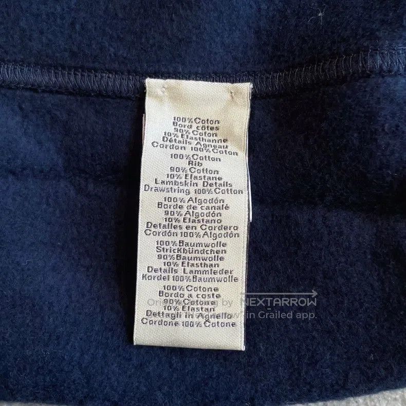 Hermes Hermes Navy blue hooded sweatshirt Size L / US 10 / IT 46 - 6 Thumbnail