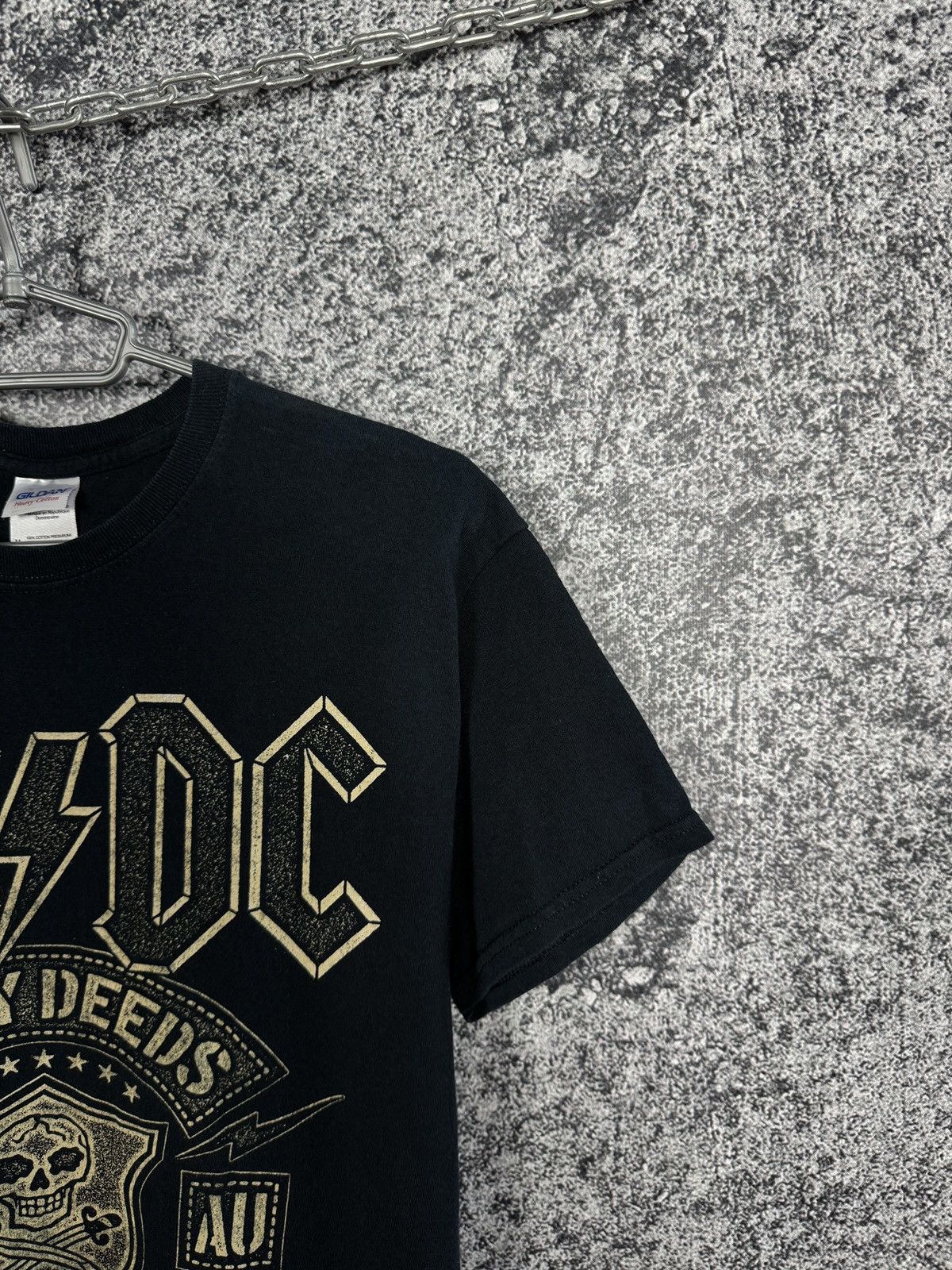AC/DC AC/DC Dirty Deeds Done Dirt Cheap Band Rock Tee Vintage Sz M Size US M / EU 48-50 / 2 - 2 Thumbnail