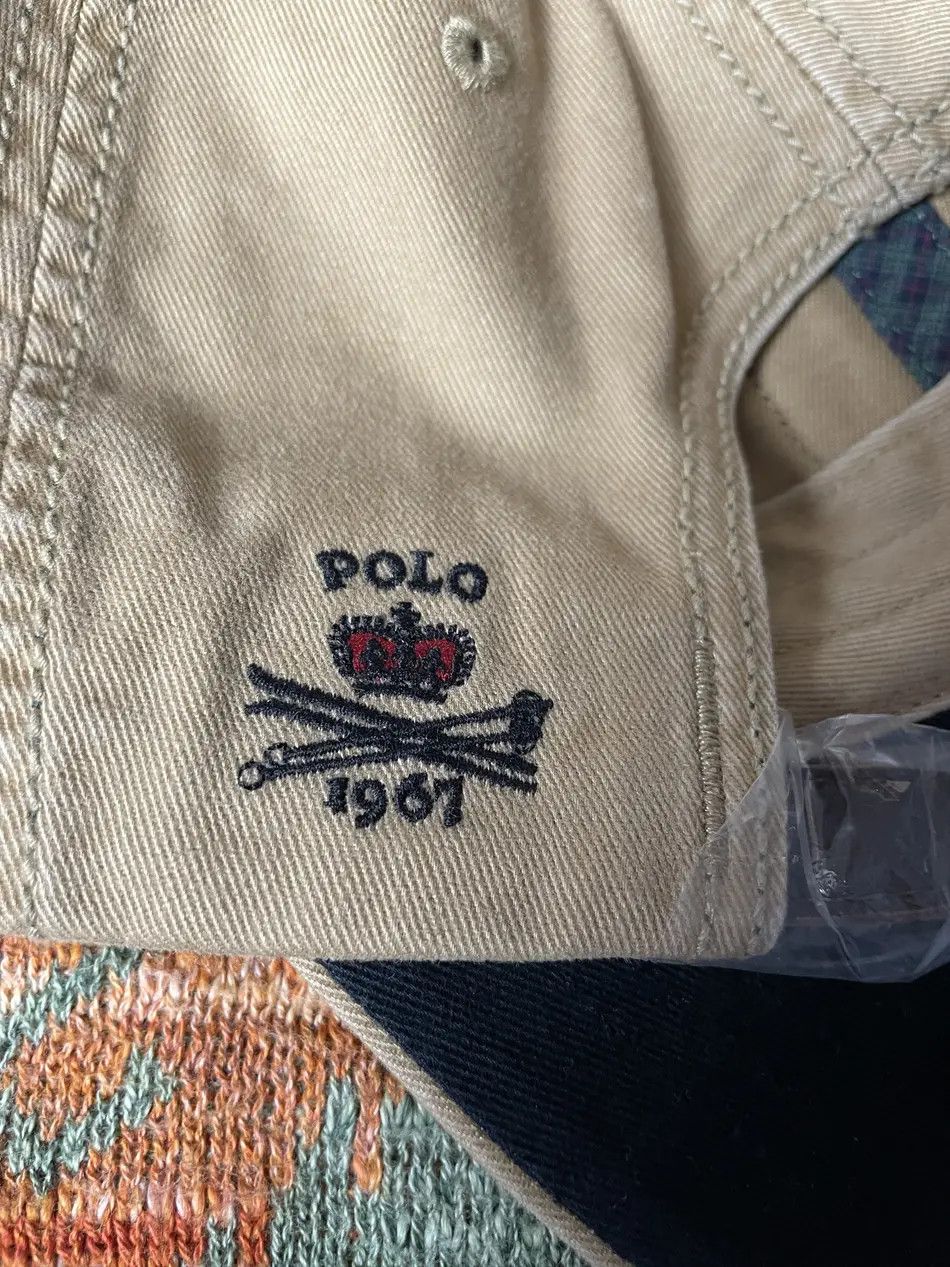 Polo Ralph Lauren Polo Ralph Lauren Rare Leather Baseball Hat cap Size ONE SIZE - 4 Thumbnail