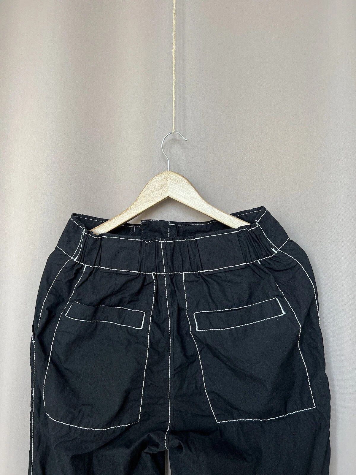 Issey Miyake Issey Miyake Caravan Pants Black/White Size S/M Japanese Size 28" / US 6 / IT 42 - 8 Thumbnail