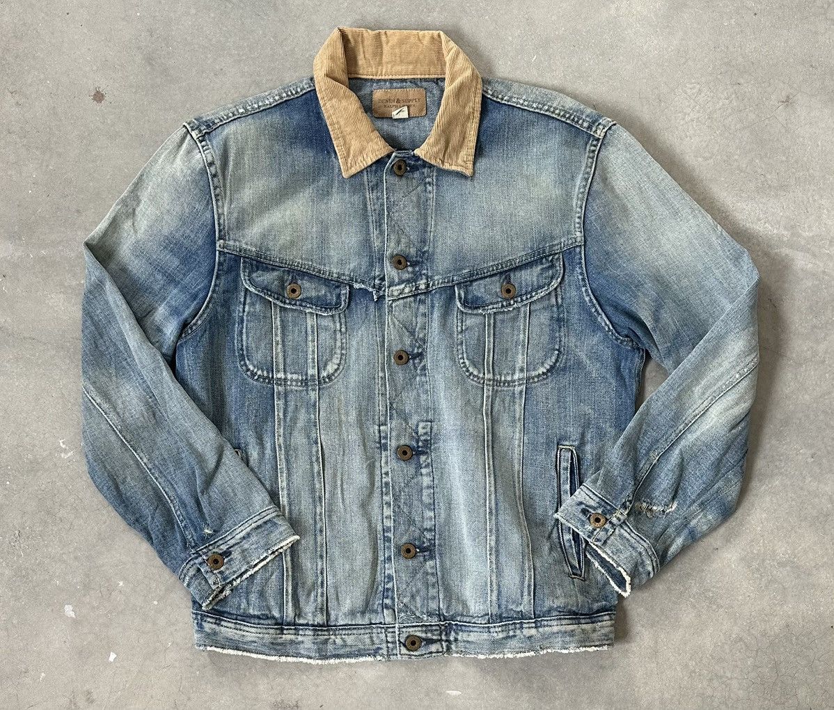 Denim & Supply Ralph Lauren VINTAGE DENIM & SUPPLY RL DISTRESSES JEANS JACKET Size US M / EU 48-50 / 2 - 1 Thumbnail