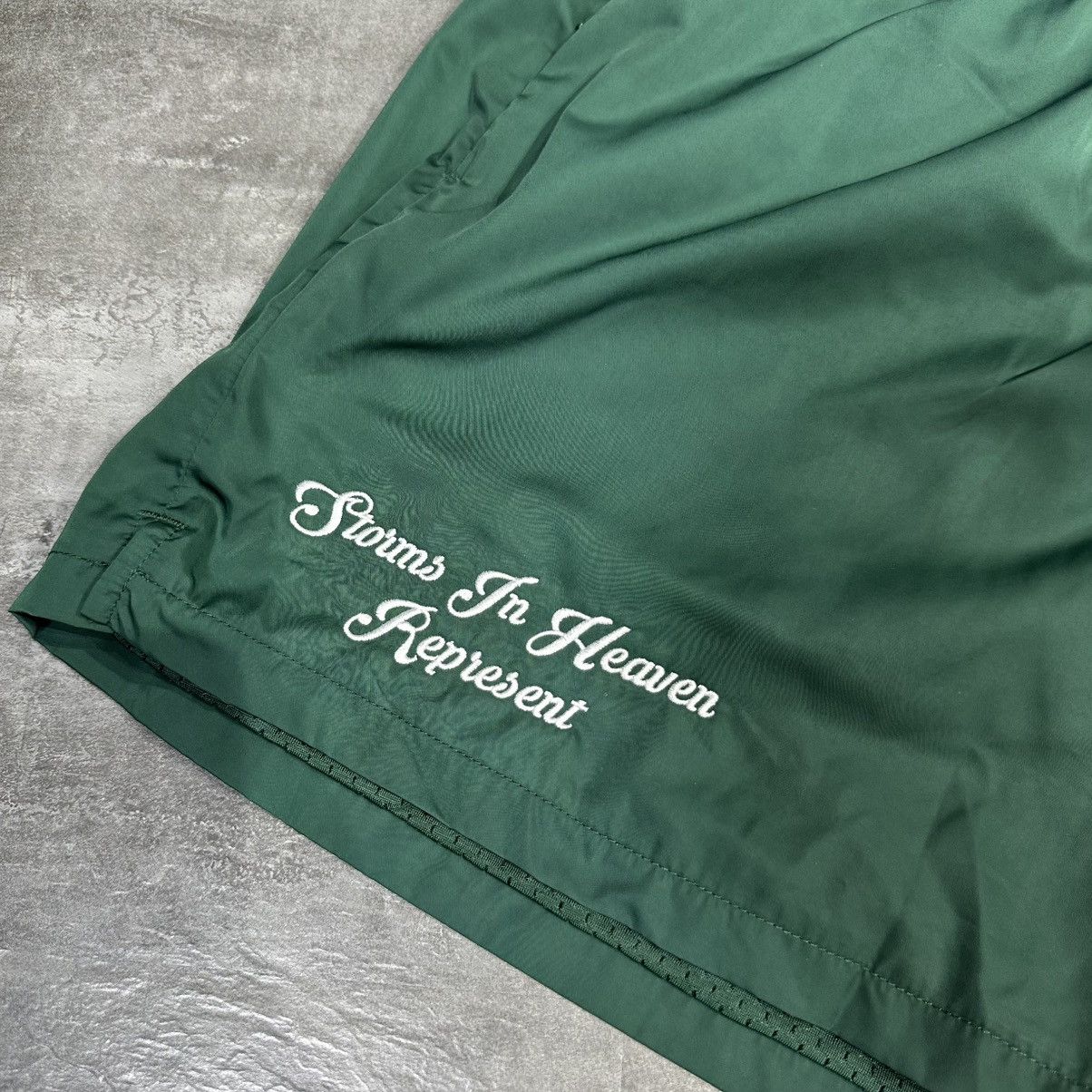 Represent Clo. Represent Storms In Heaven Shorts - Racing Green XL Size US 34 / EU 50 - 3 Thumbnail