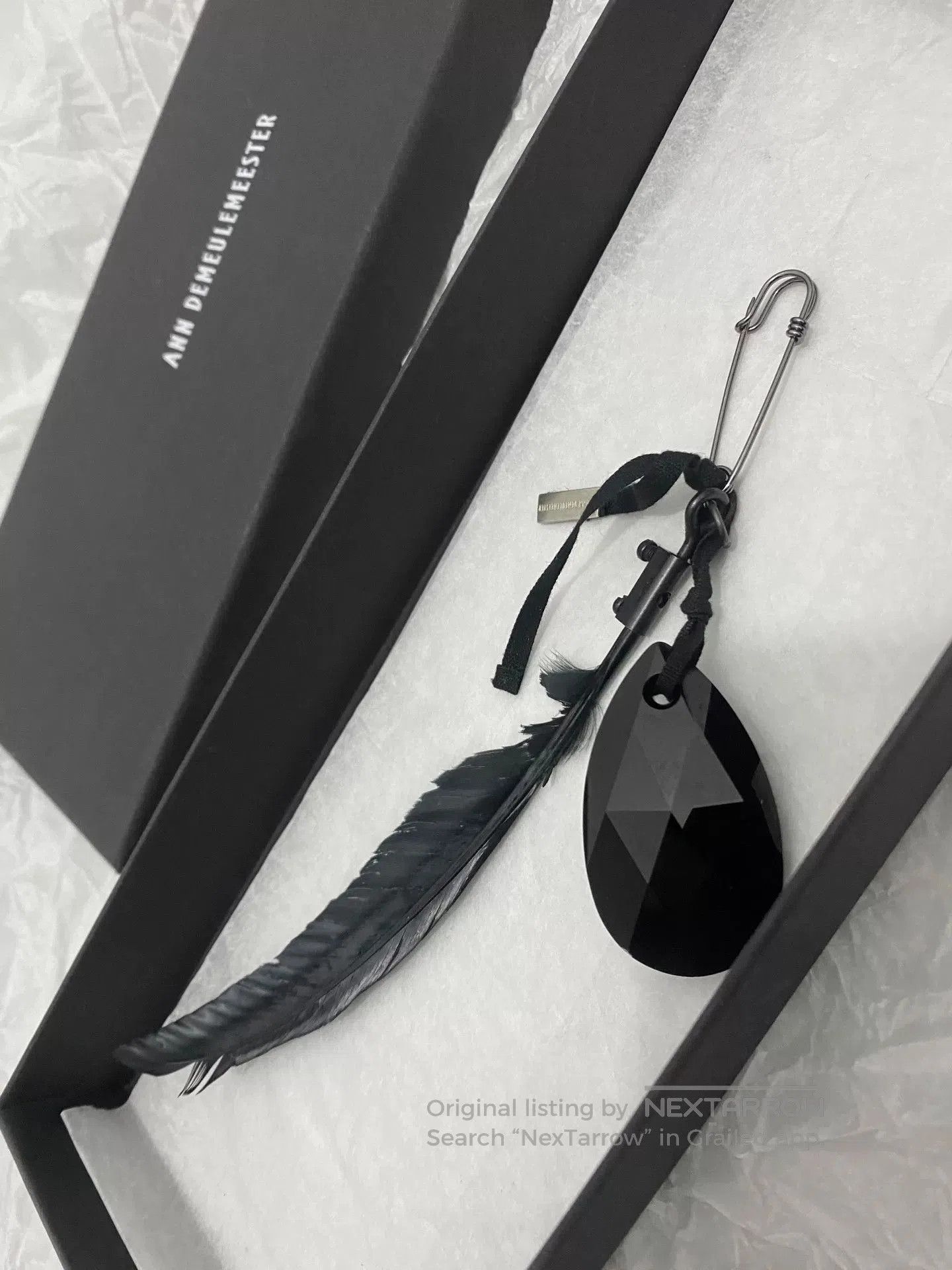 Ann Demeulemeester Ann Demeulemeester Feather Brooch. Size ONE SIZE - 3 Thumbnail