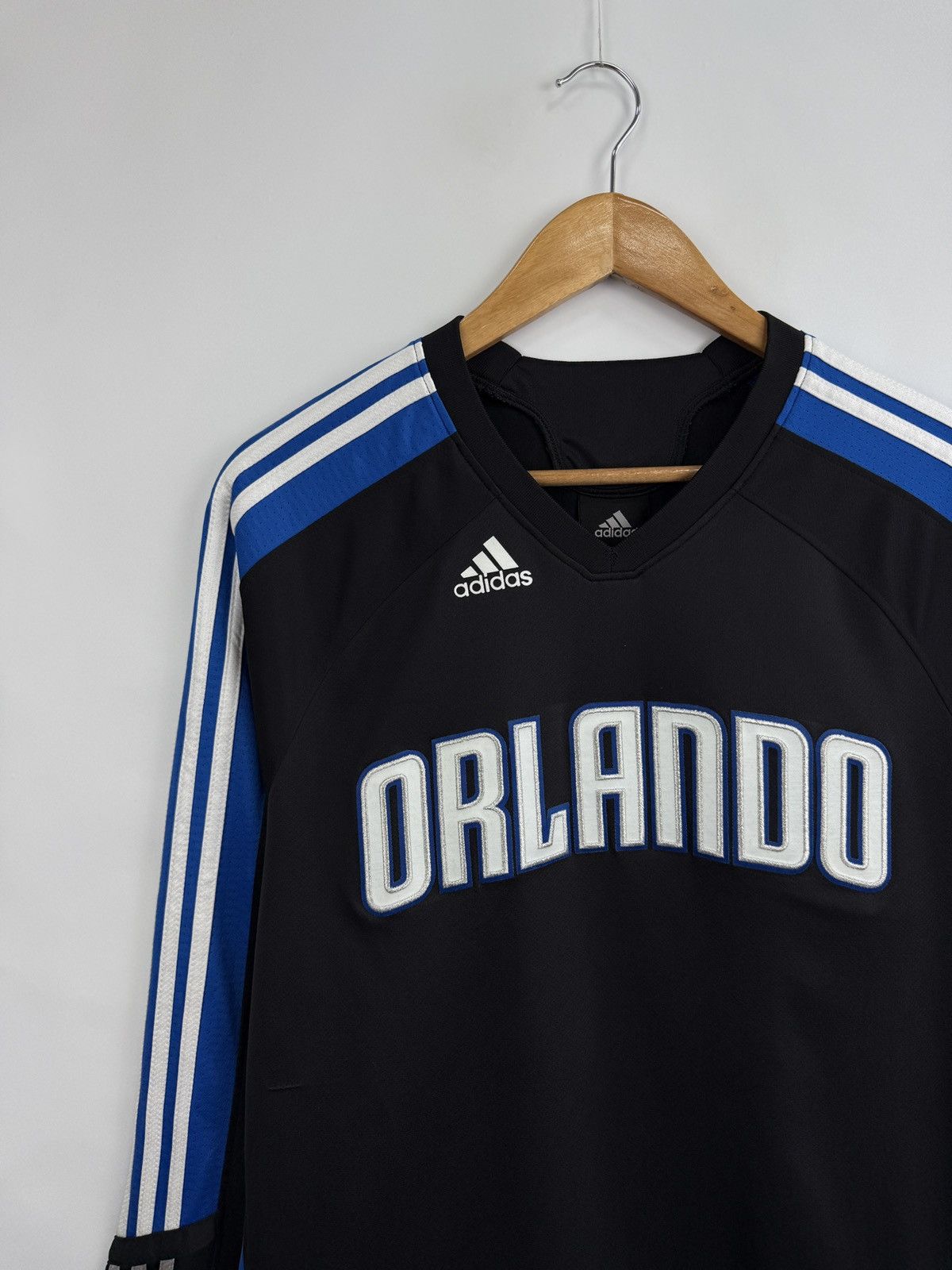 Adidas 🇺🇸 Vintage Orlando Adidas NBA Long Sleeve 2010 Rare Just Don Size US L / EU 52-54 / 3 - 2 Thumbnail