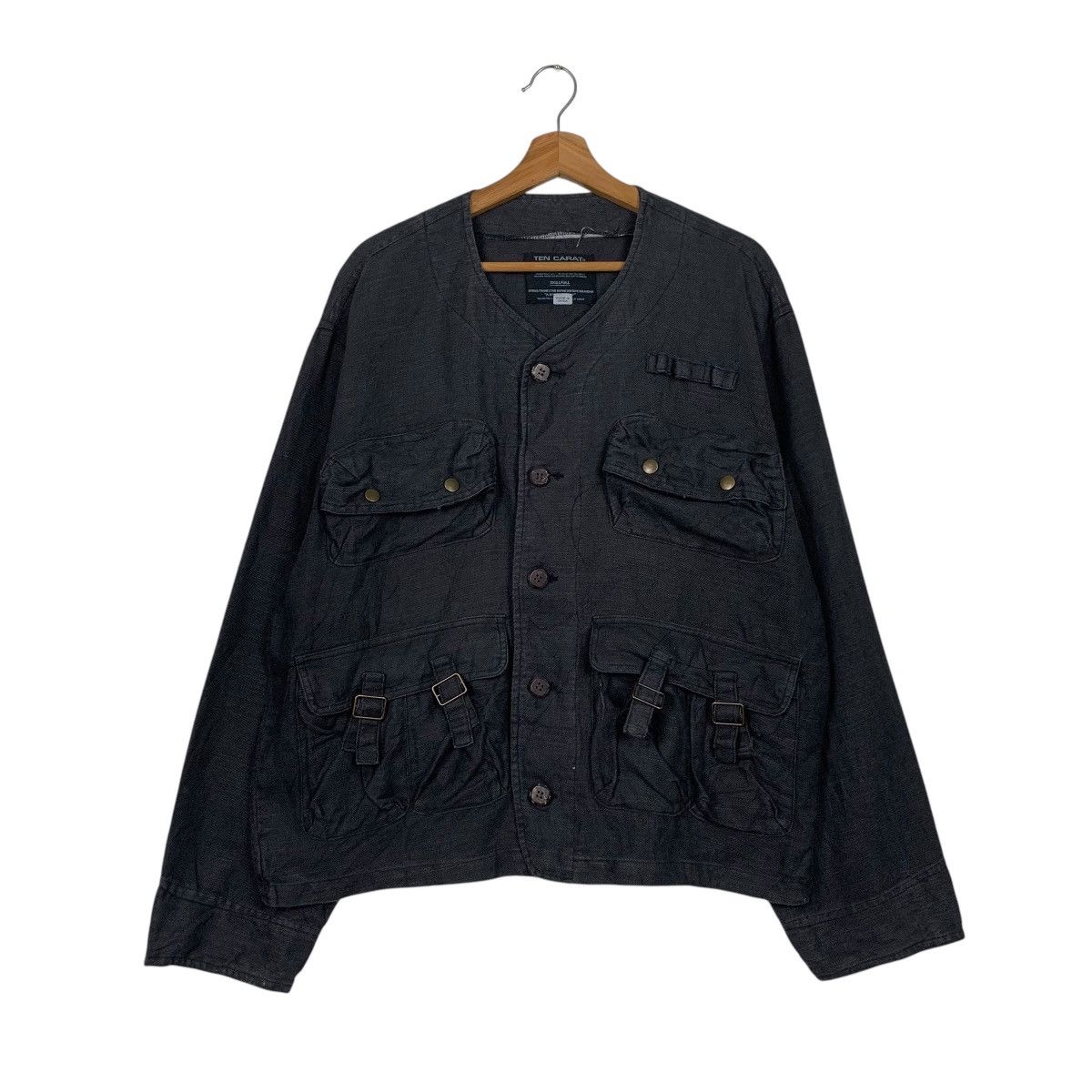 Japanese Brand Japanese Brand Ten Carat Parachute Tactical Jacket Size US M / EU 48-50 / 2 - 1 Thumbnail
