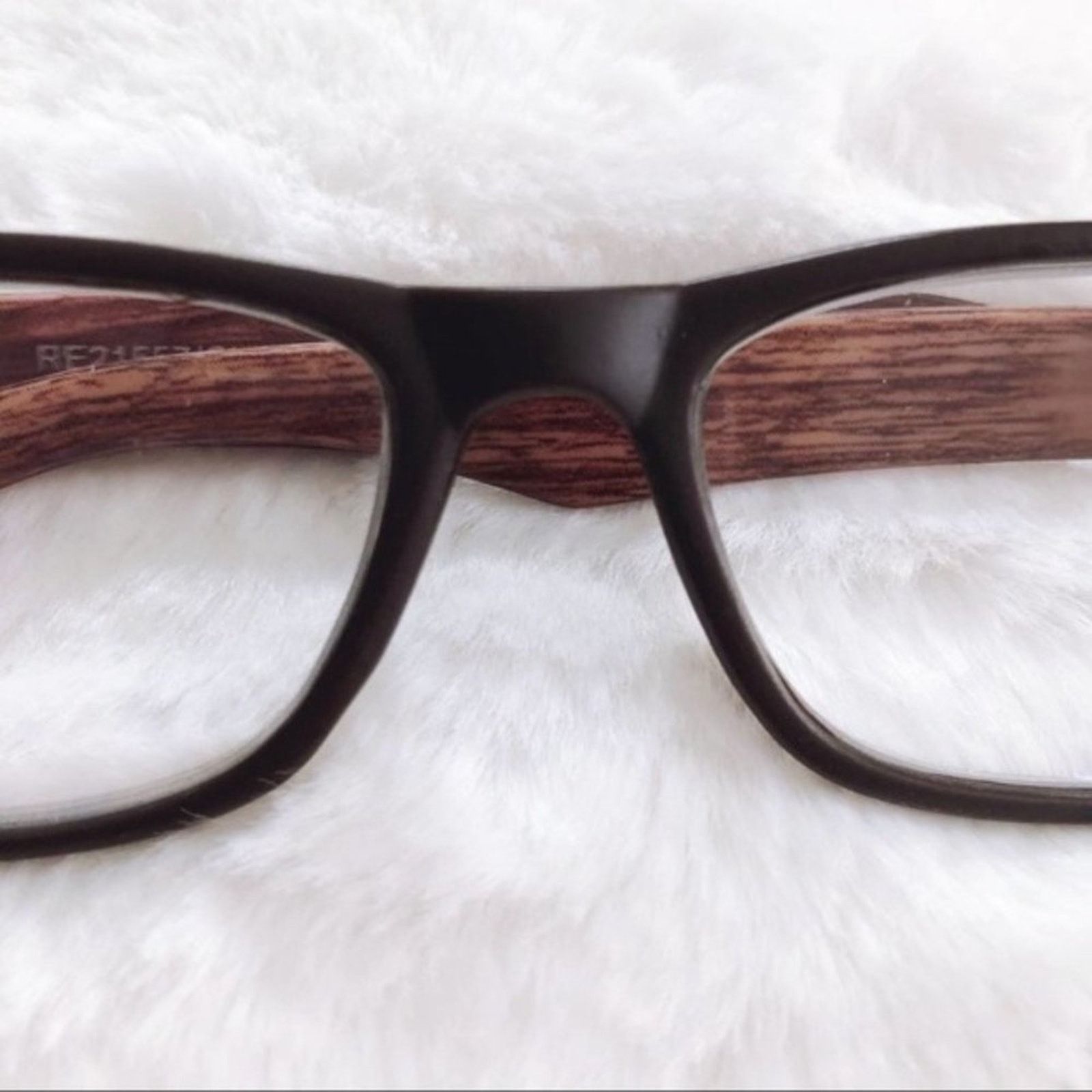 Other Hugo Light Wood Black Reading Glasses Size ONE SIZE - 8 Thumbnail