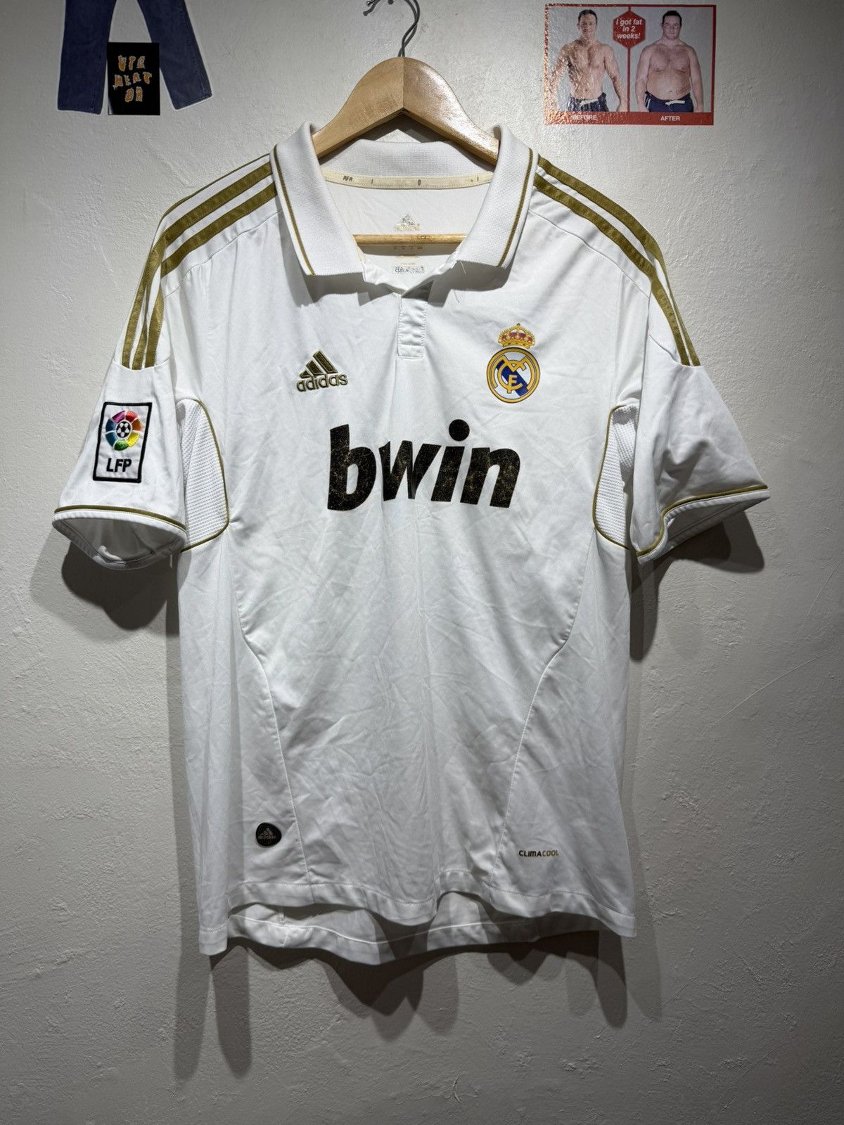 Adidas Real Madrid Cristiano Ronaldo 2011/12 jersey Size US M / EU 48-50 / 2 - 1 Thumbnail