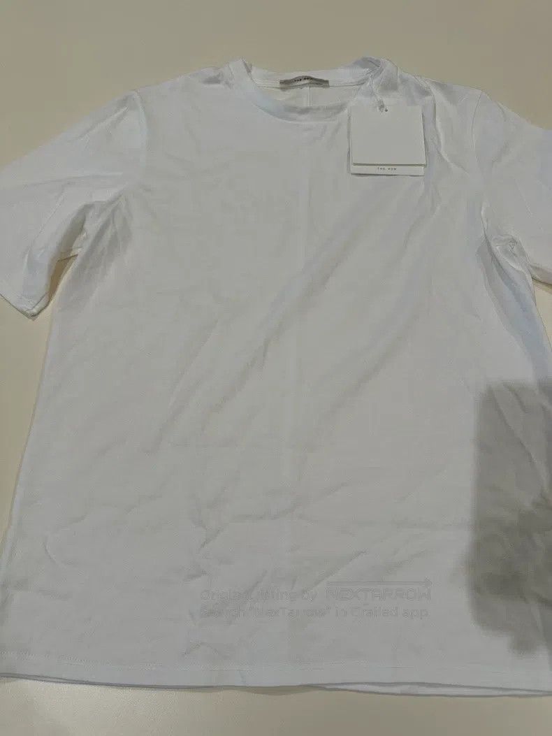 The Row The Row Organic Cotton Short Sleeve Tee Size XS / US 0-2 / IT 36-38 - 4 Thumbnail