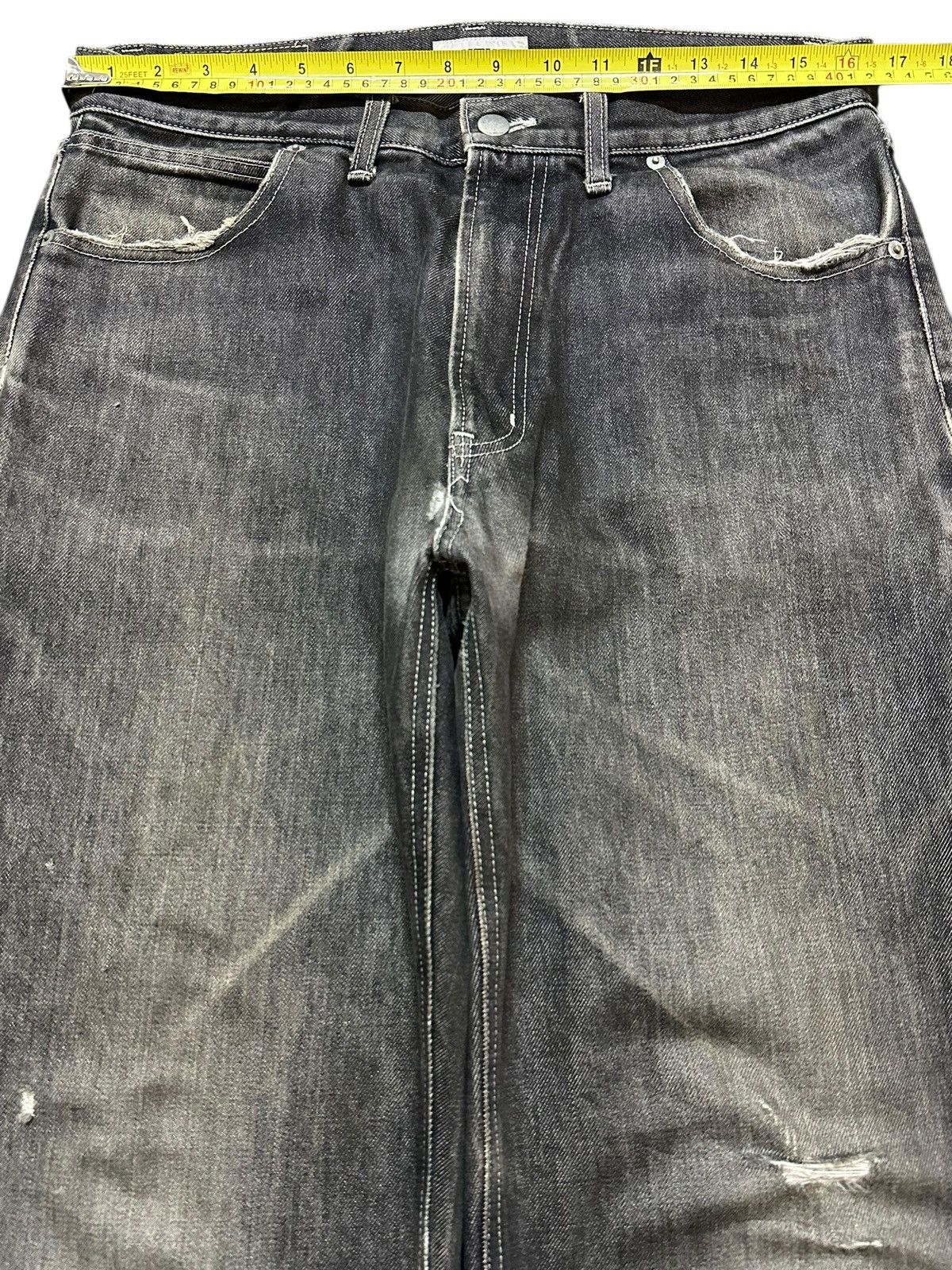 Japanese Brand Vintage Japanese Brand Faded Wash Hip Hop Baggy Style Jeans Size US 32 / EU 48 - 11 Thumbnail