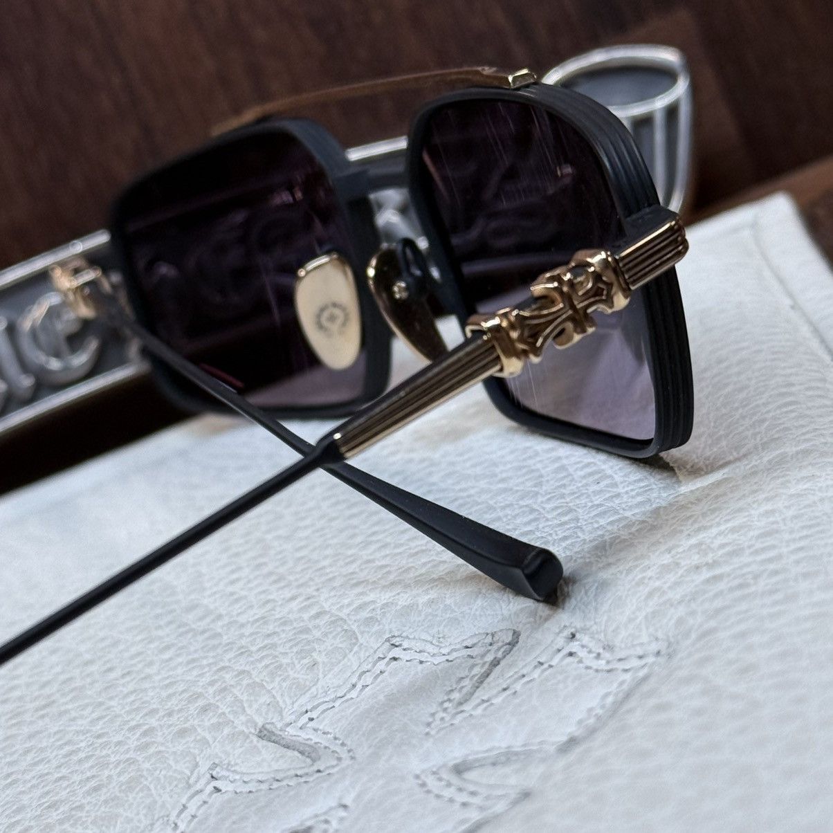 Chrome Hearts Chrome Hearts LICK’N 1/1 Sunglasses Size ONE SIZE - 9 Thumbnail