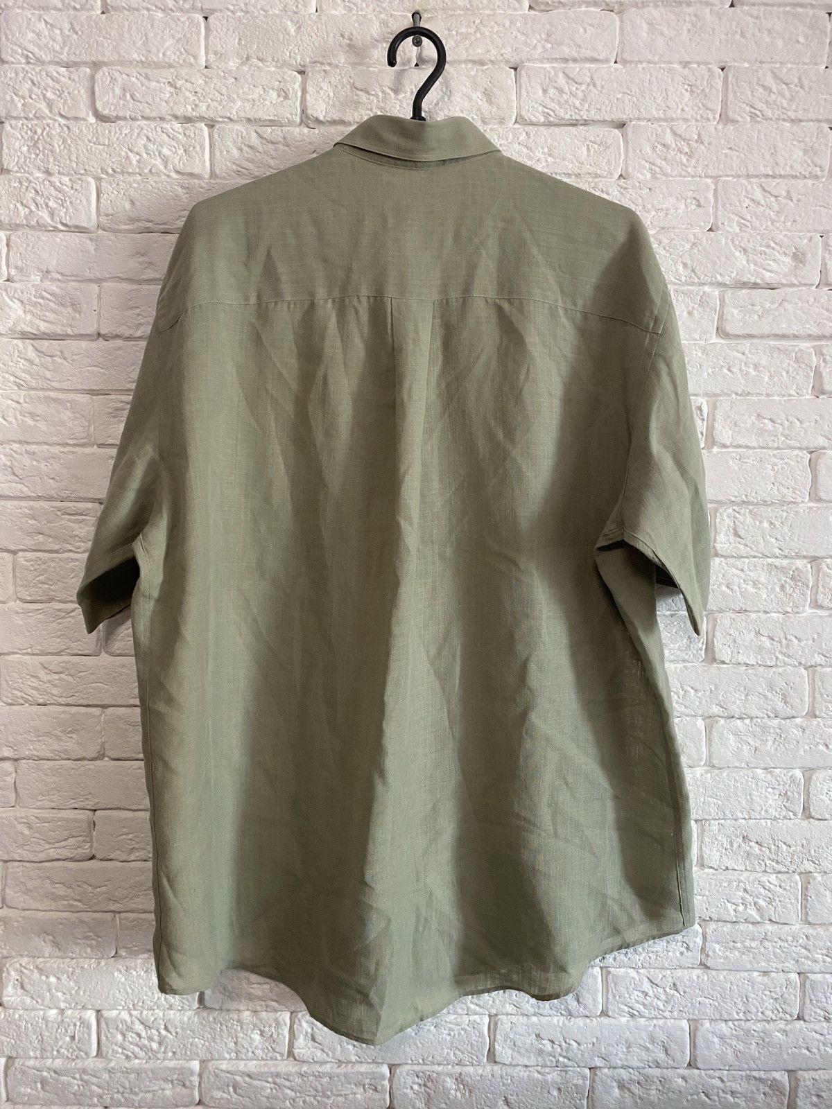 Vintage Vintage Burberry Linen Shirt Size US M / EU 48-50 / 2 - 6 Thumbnail