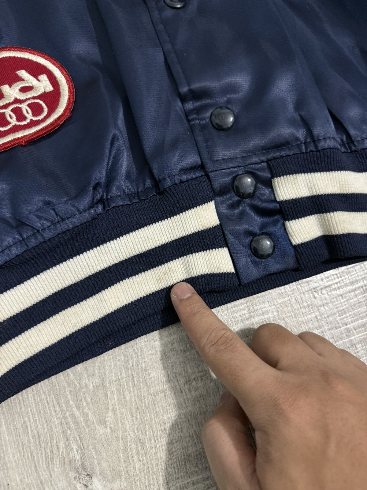 New York Yankees Vintage 80s 90s new york yankees felco satin varsity Size US S / EU 44-46 / 1 - 8 Thumbnail