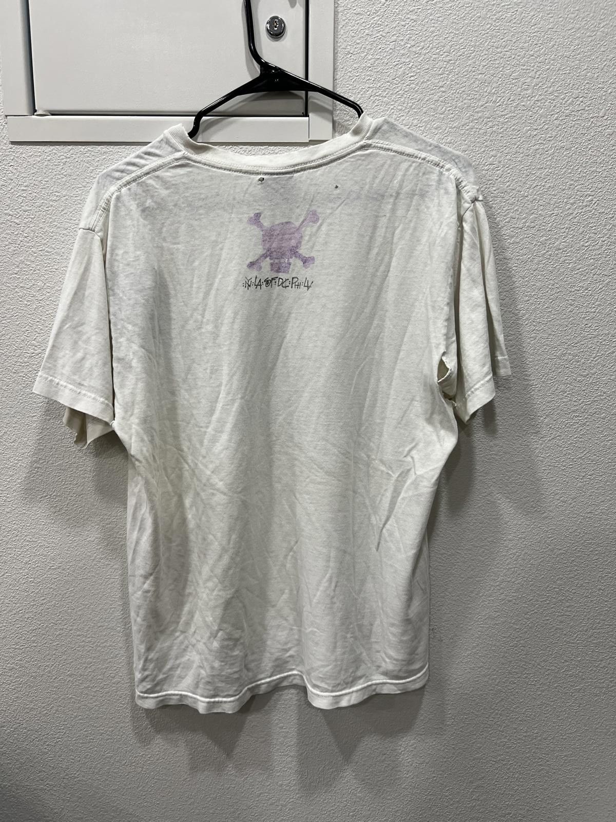 Stussy Y2K Thrashed Stussy Location Tee Size US M / EU 48-50 / 2 - 5 Thumbnail