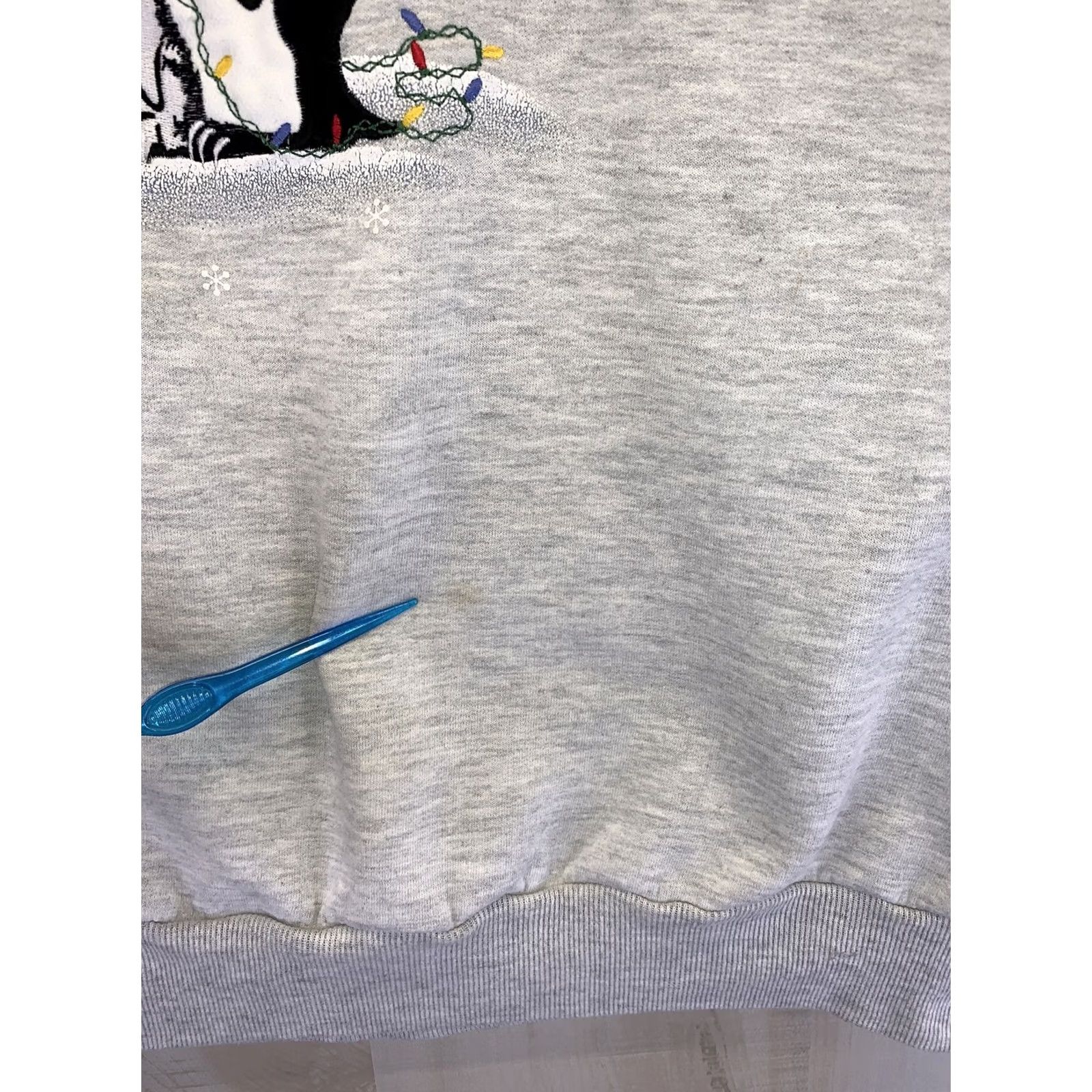 Endless VINTAGE 1990s Endless Designs USA Grandma Sweatshirt Penguins Christmas Size L Womens Large-7827 Size L / US 10 / IT 46 - 5 Thumbnail