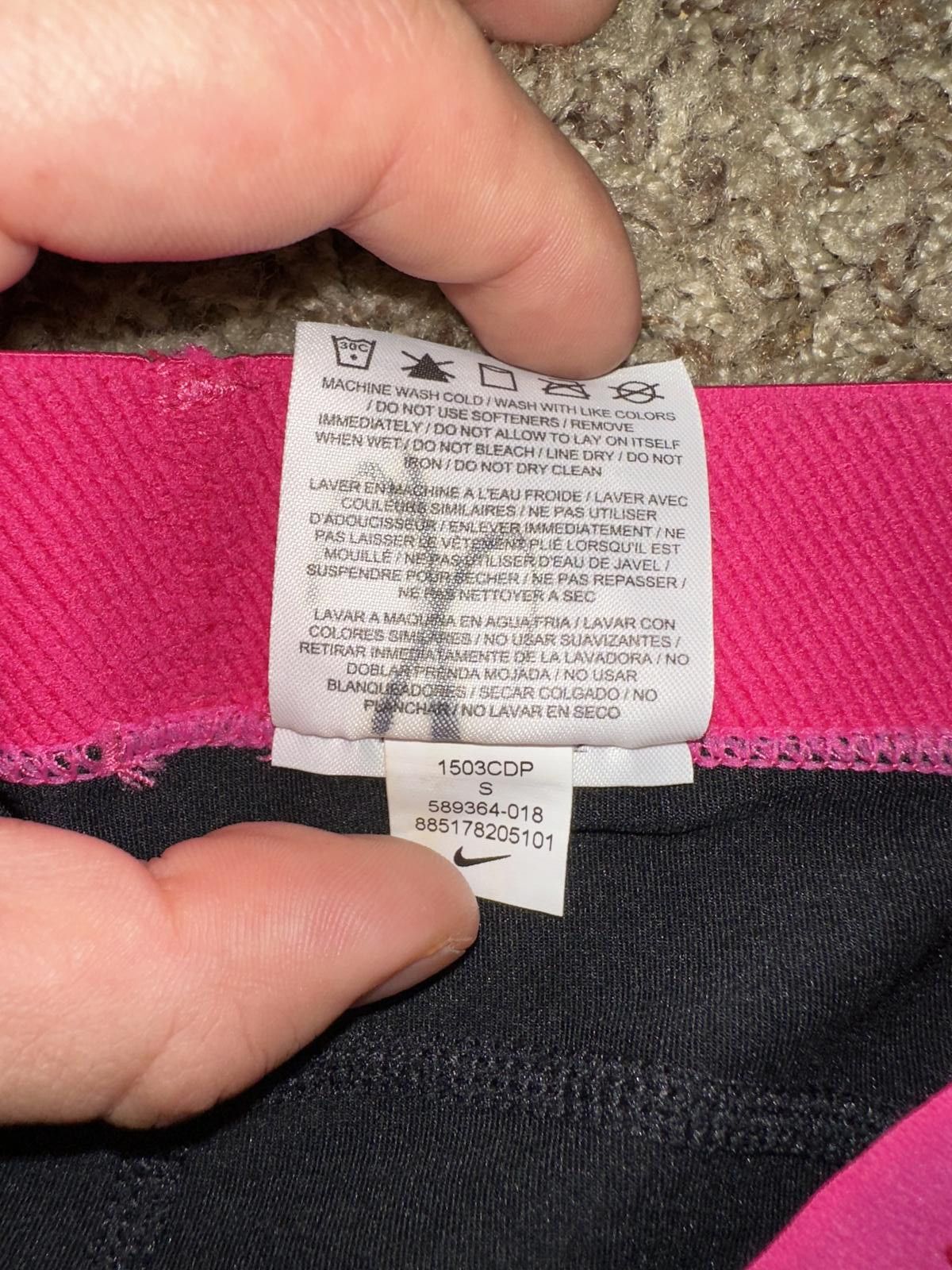 Nike Nike Women's Dri-Fit Pro 3 Big Dot Training Shorts Size 28" / US 6 / IT 42 - 7 Thumbnail