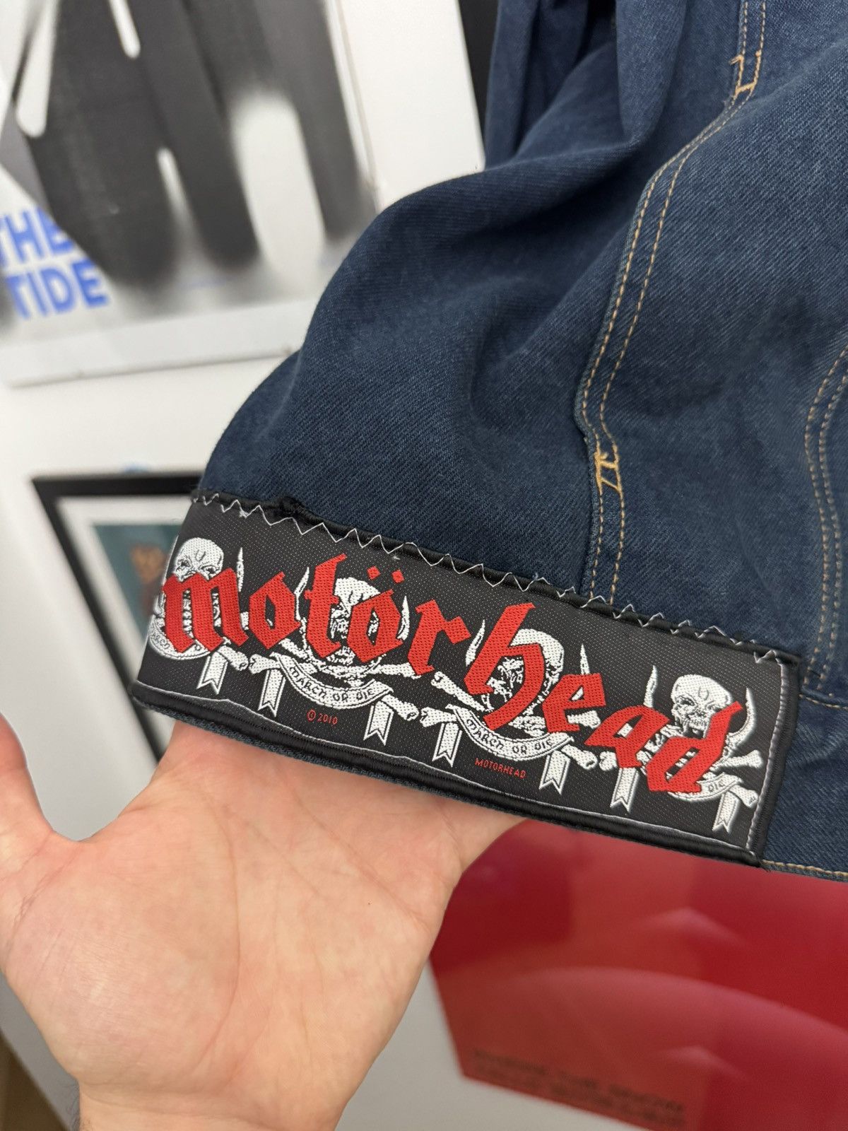 Band Tees Rare Metal Band Patches Denim Jacket Og License 90s Vintage Size US XXL / EU 58 / 5 - 5 Thumbnail