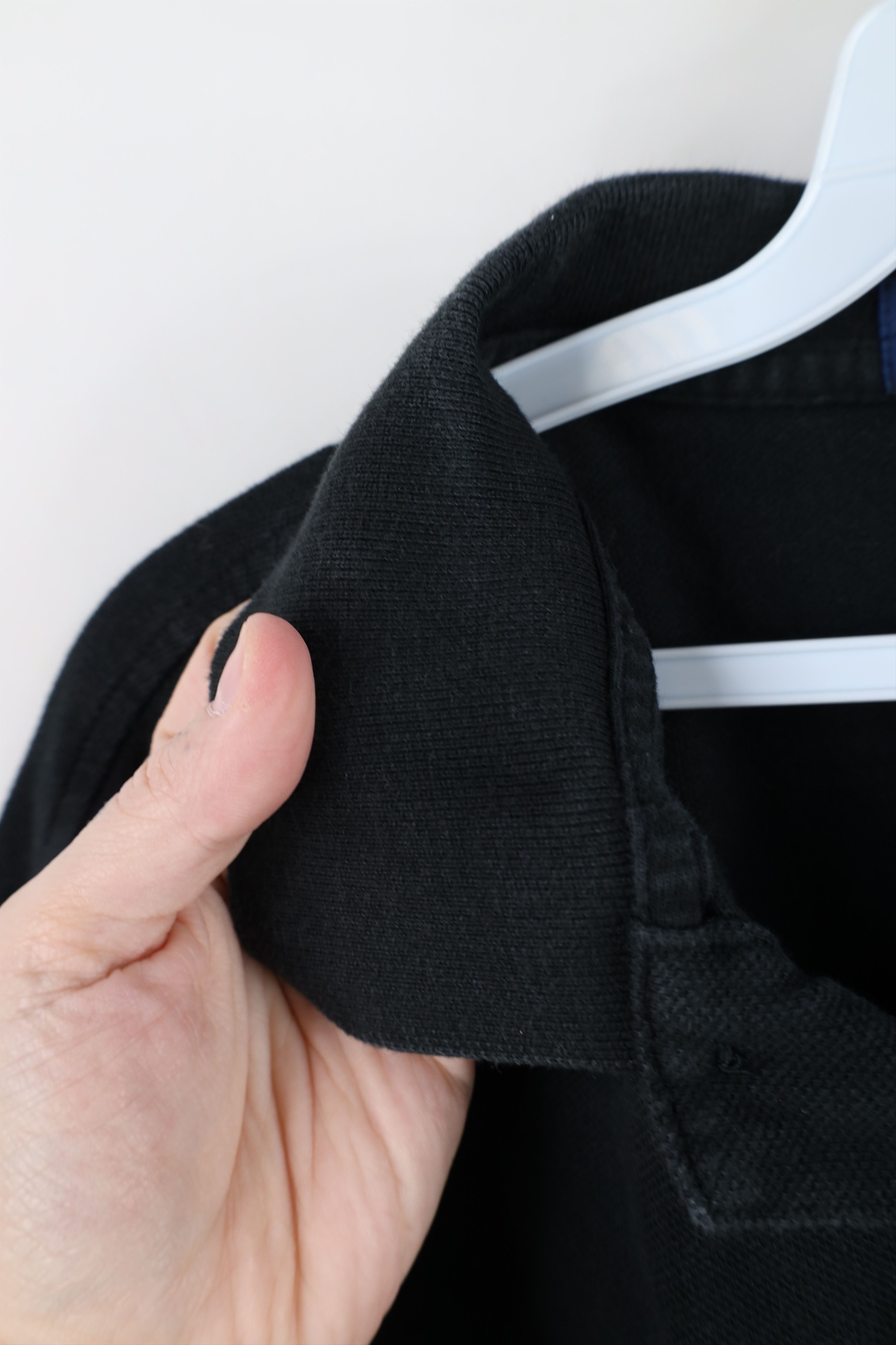Polo Ralph Lauren Vintage Ralph Lauren Fit Long Sleeve Rugby Polo Shirt Black Size US XL / EU 56 / 4 - 7 Thumbnail