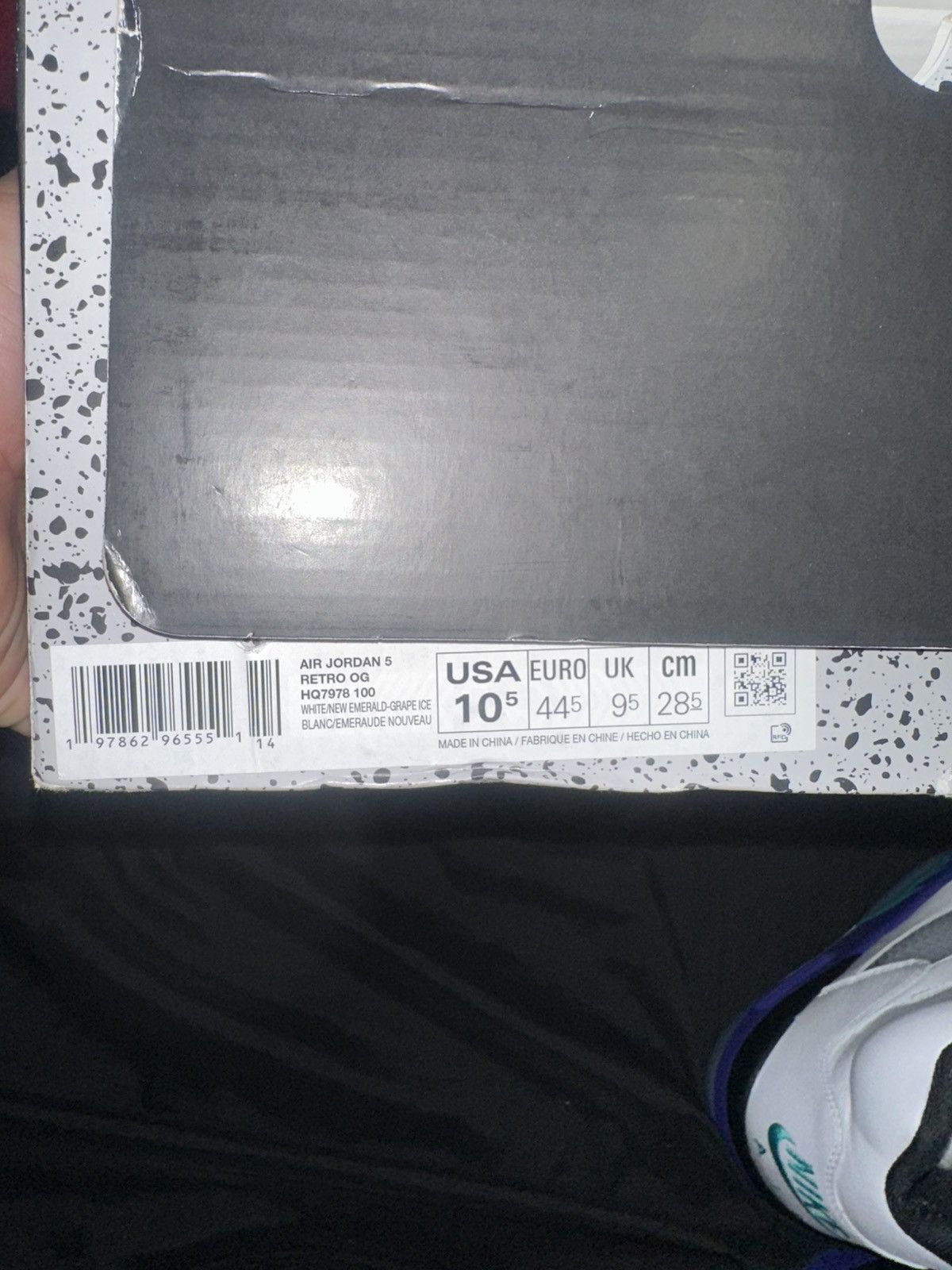 Jordan Brand Jordan 5 GRAPE 🍇 2k25 Size US 10.5 / EU 43-44 - 7 Thumbnail