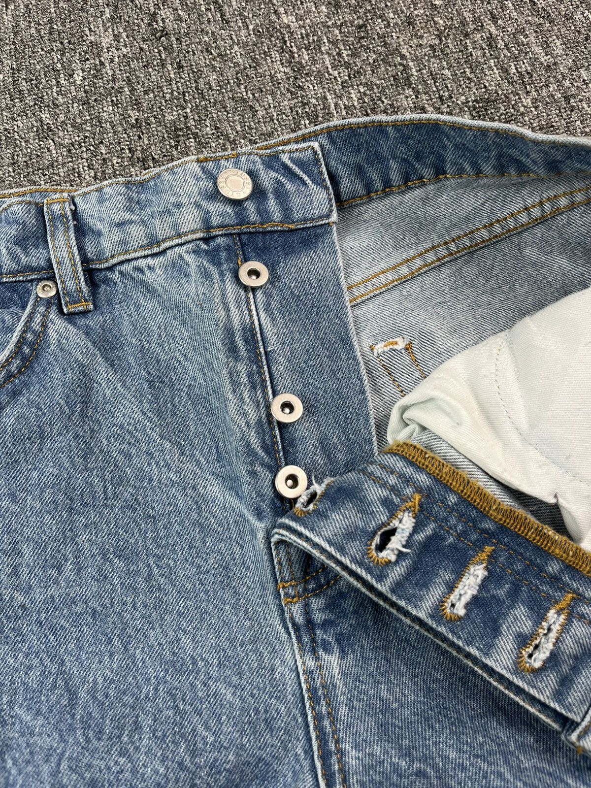 Stussy Stussy big ol double SS jeans Size US 30 / EU 46 - 5 Thumbnail