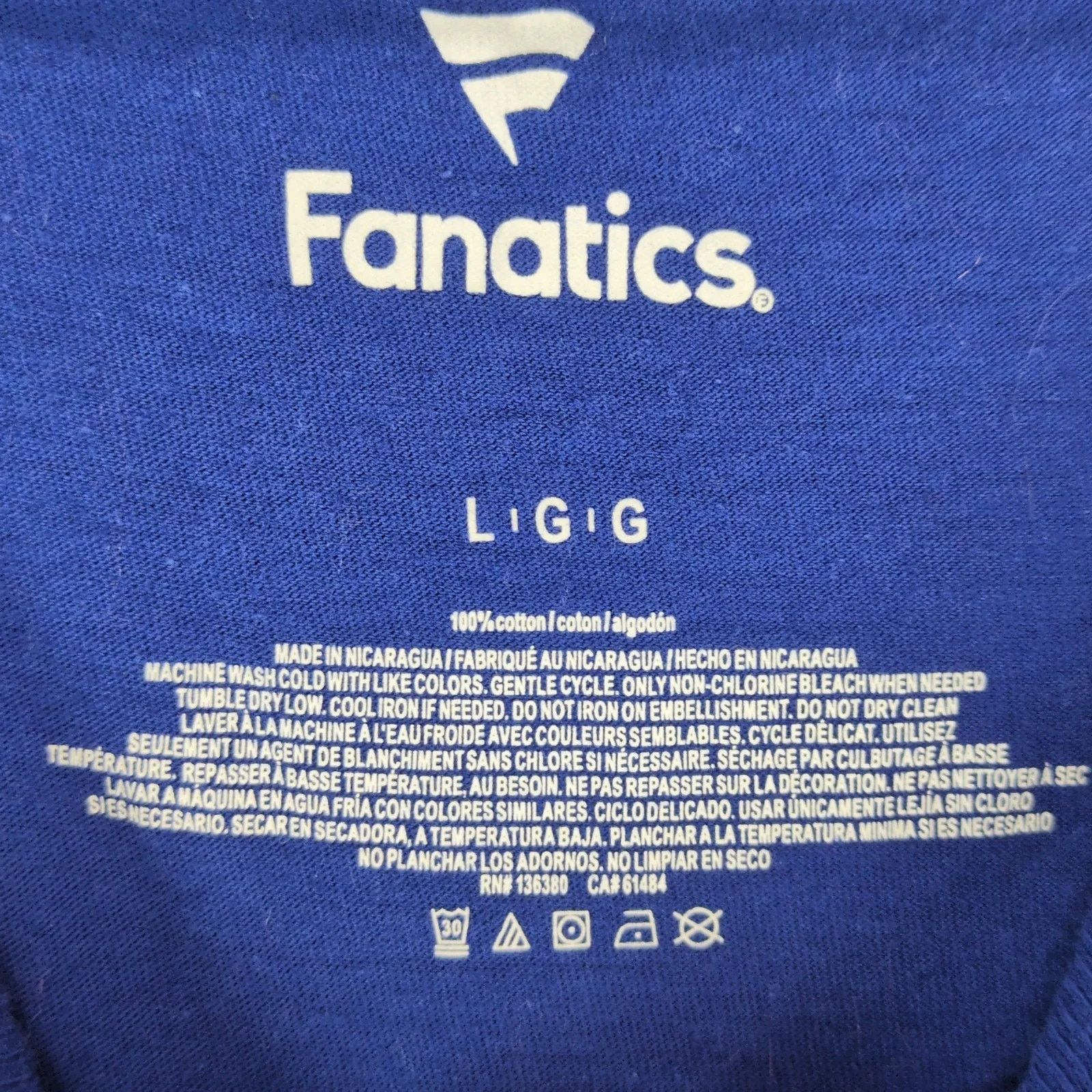 MLB Chicago Cubs Baseball Men's L Graphic T-Shirt Fanatics MLB Size US L / EU 52-54 / 3 - 2 Thumbnail