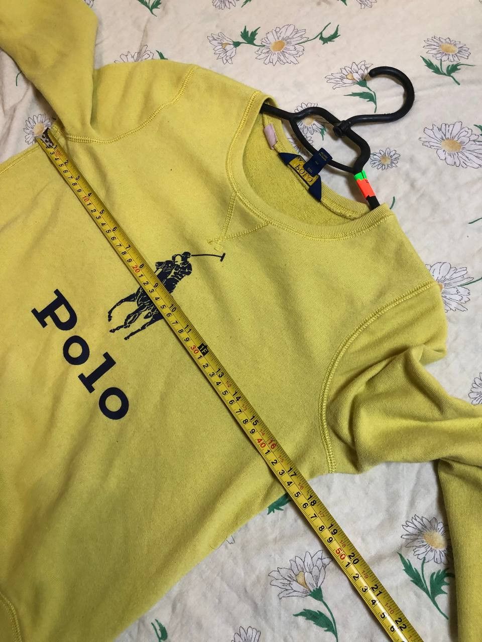 Polo Ralph Lauren Kids Polo Ralph Lauren Sweatshirt Yellow vintage logo Size XXS / US 00 / IT 34 - 12 Thumbnail