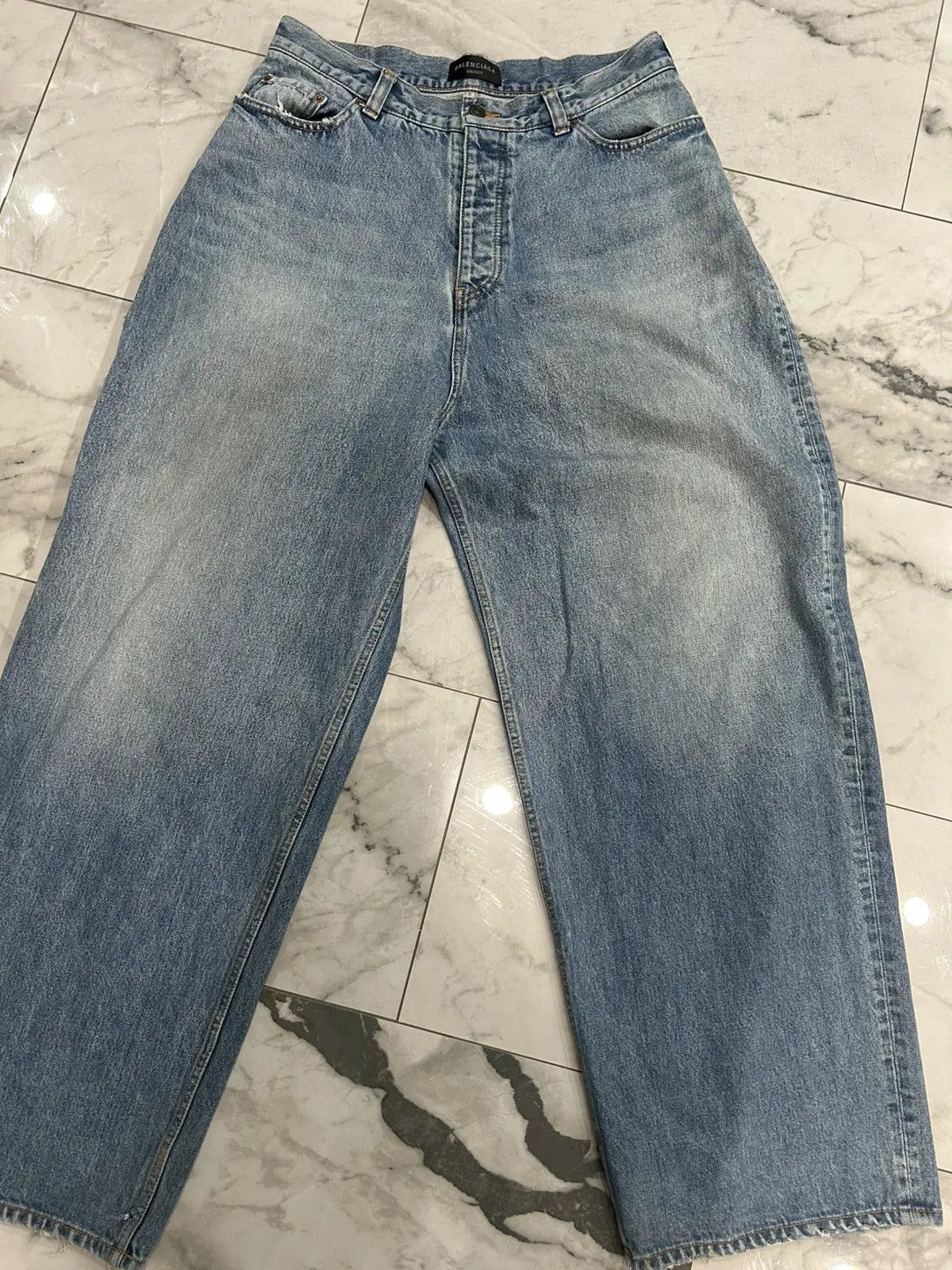Balenciaga Balenciaga Super Baggy Denim jeans Size US 32 / EU 48 - 1 Thumbnail