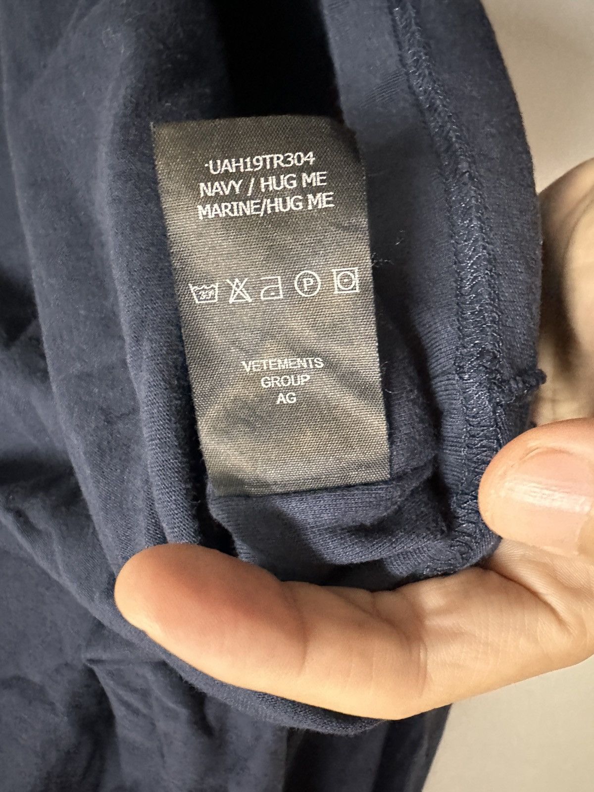 Vetements Vetements inside out T-shirt size m copped tee Size US M / EU 48-50 / 2 - 7 Thumbnail
