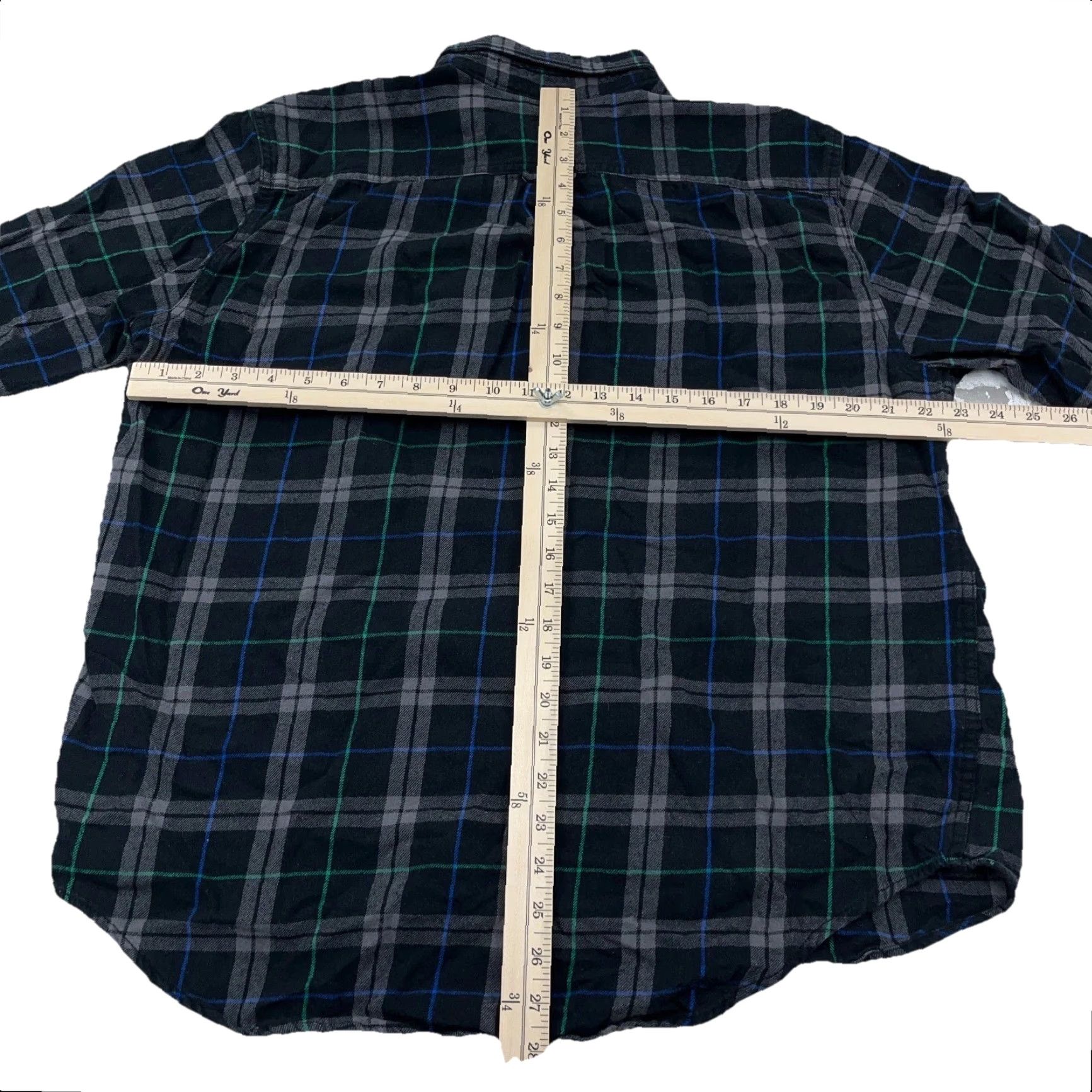 Eddie Bauer Eddie Bauer Button-Up Shirt Men XL Black Plaid Flannel Casual Shirt Size US XL / EU 56 / 4 - 5 Thumbnail