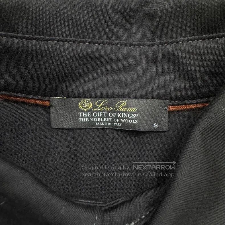 Loro Piana Loro Piana Solid Button Wool Polo Shirt. Size US S / EU 44-46 / 1 - 2 Thumbnail