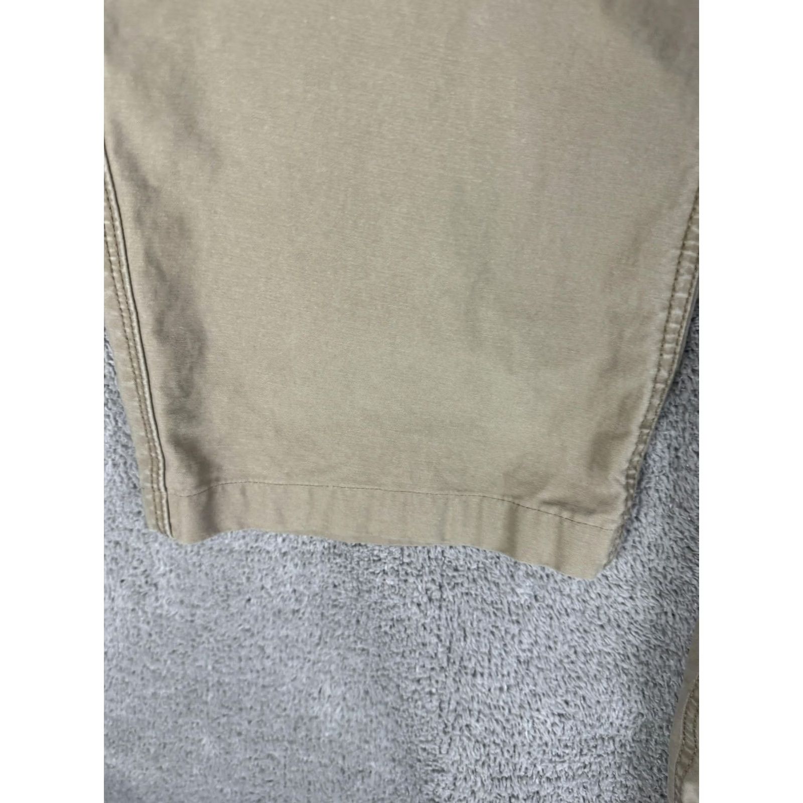 Gap VINTAGE Gap 1969 Pocket Khaki Chino Pants Mens 31x30 Straight Front Cotton Beige 1969 Utility Workwear Size US 31 - 6 Thumbnail